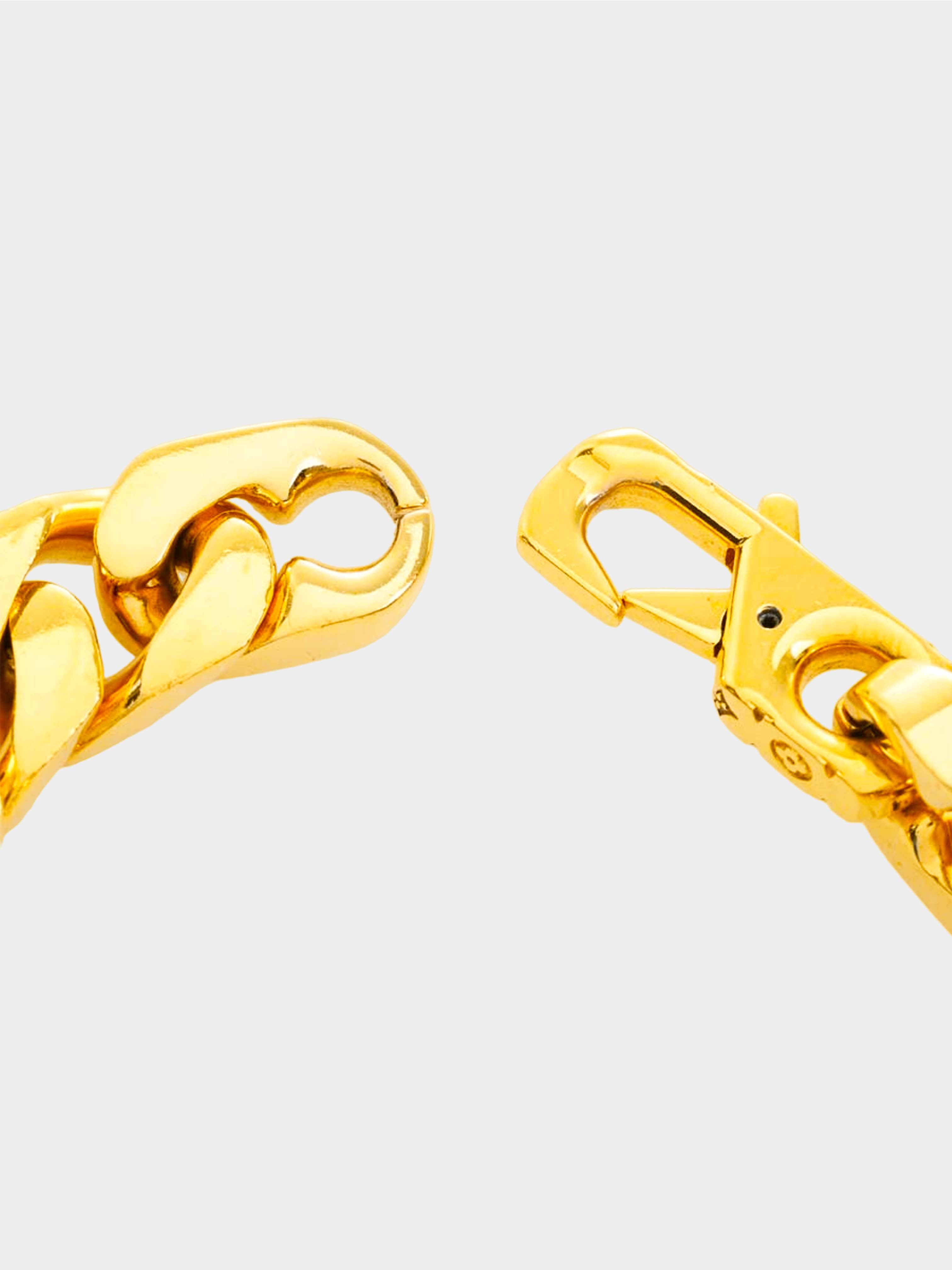 Louis Vuitton 2022 Monogram Chain Link Bracelet