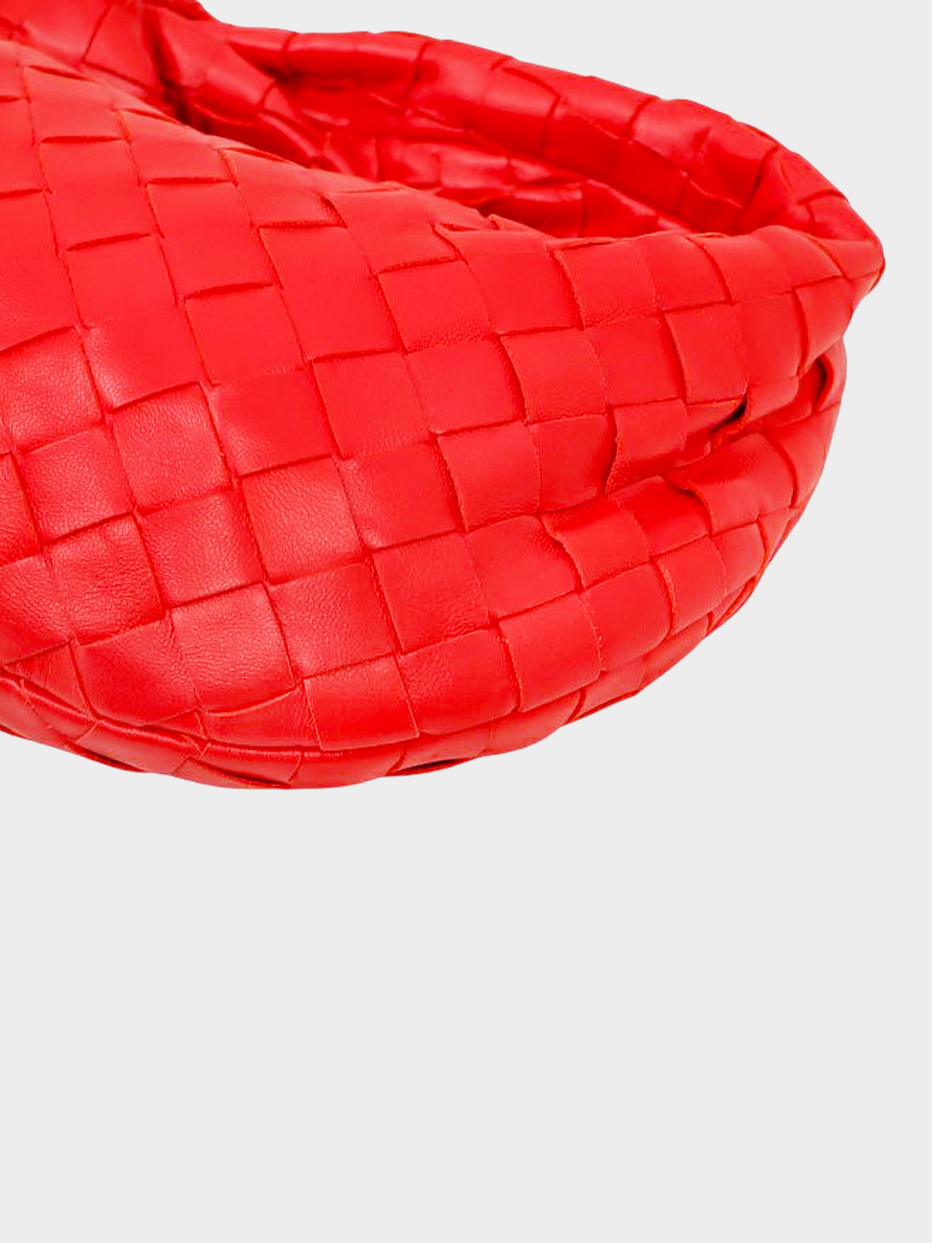 Bottega Veneta 2020s Red Mini Jodie Bag