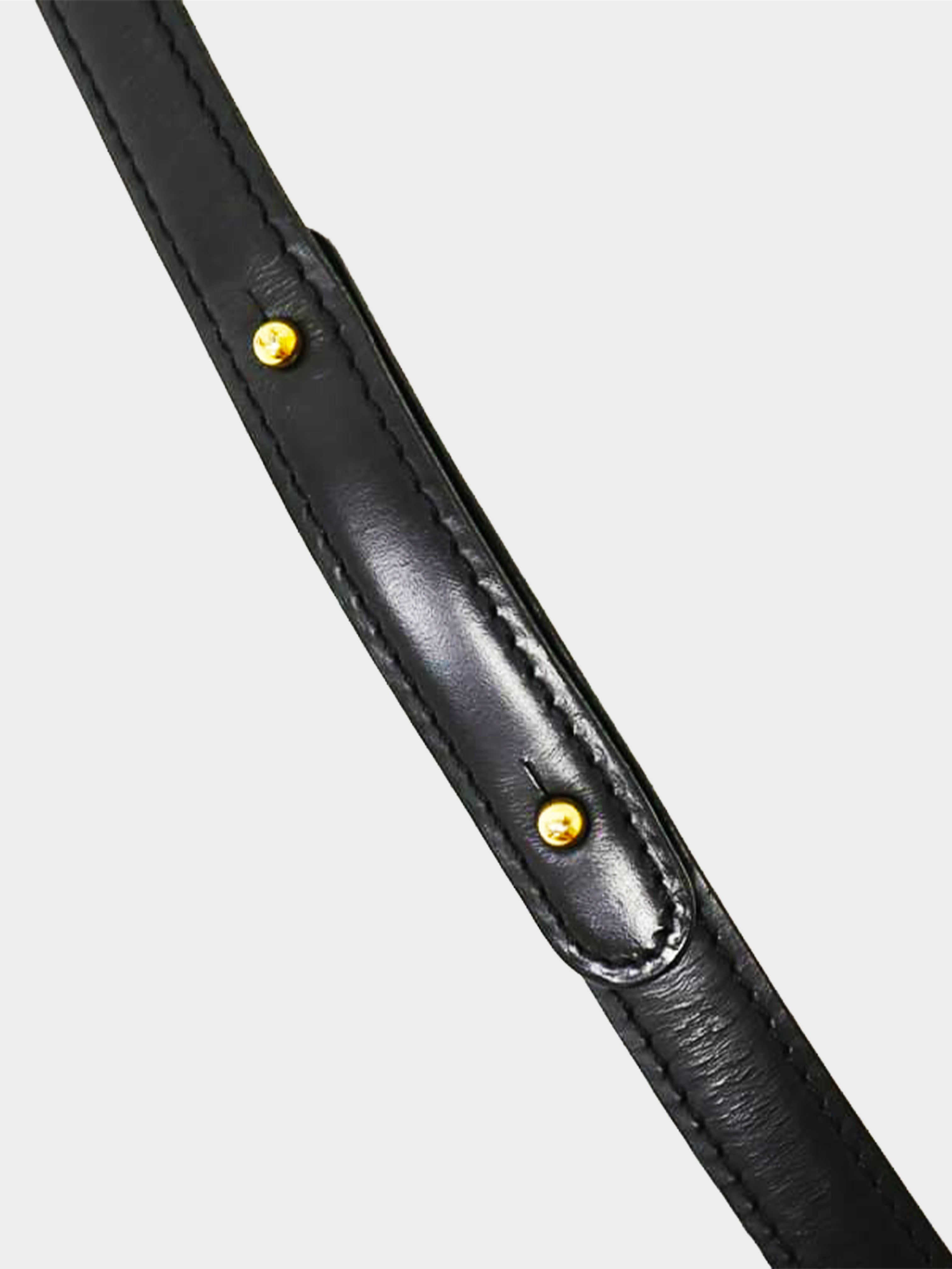 Louis Vuitton Vintage Black Friedland Epi Leather Shoulder Bag