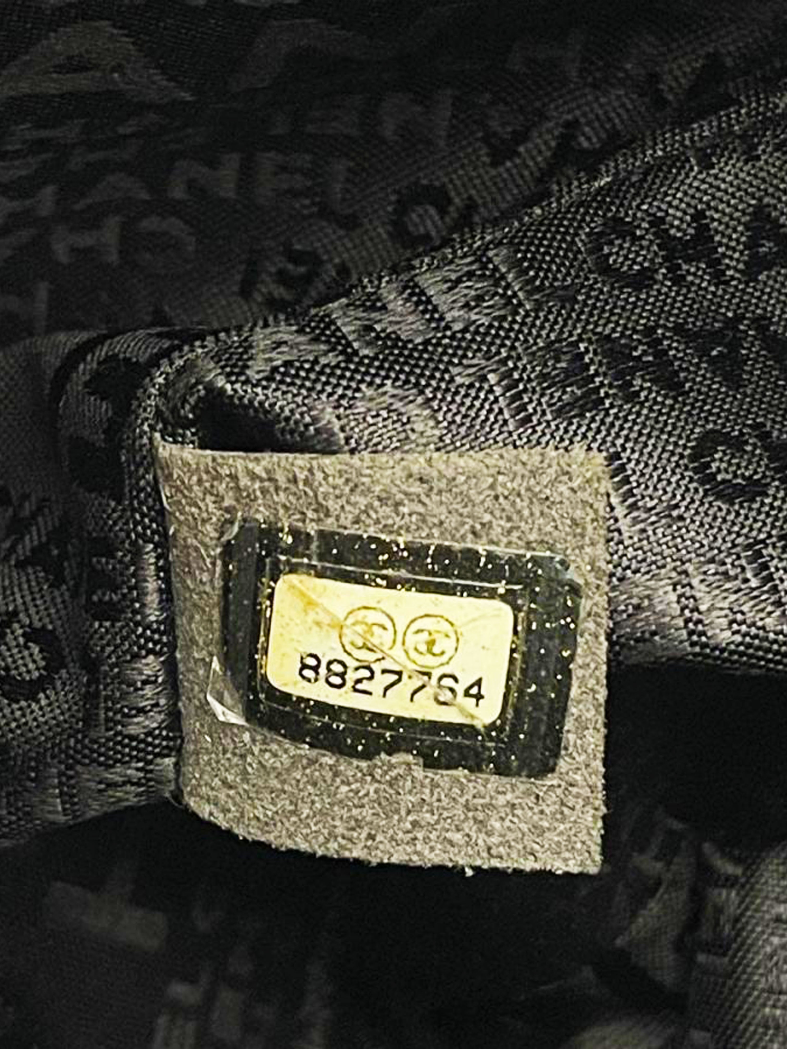 Chanel 2003-2004 Mini Black Precious Symbols Tote Bag