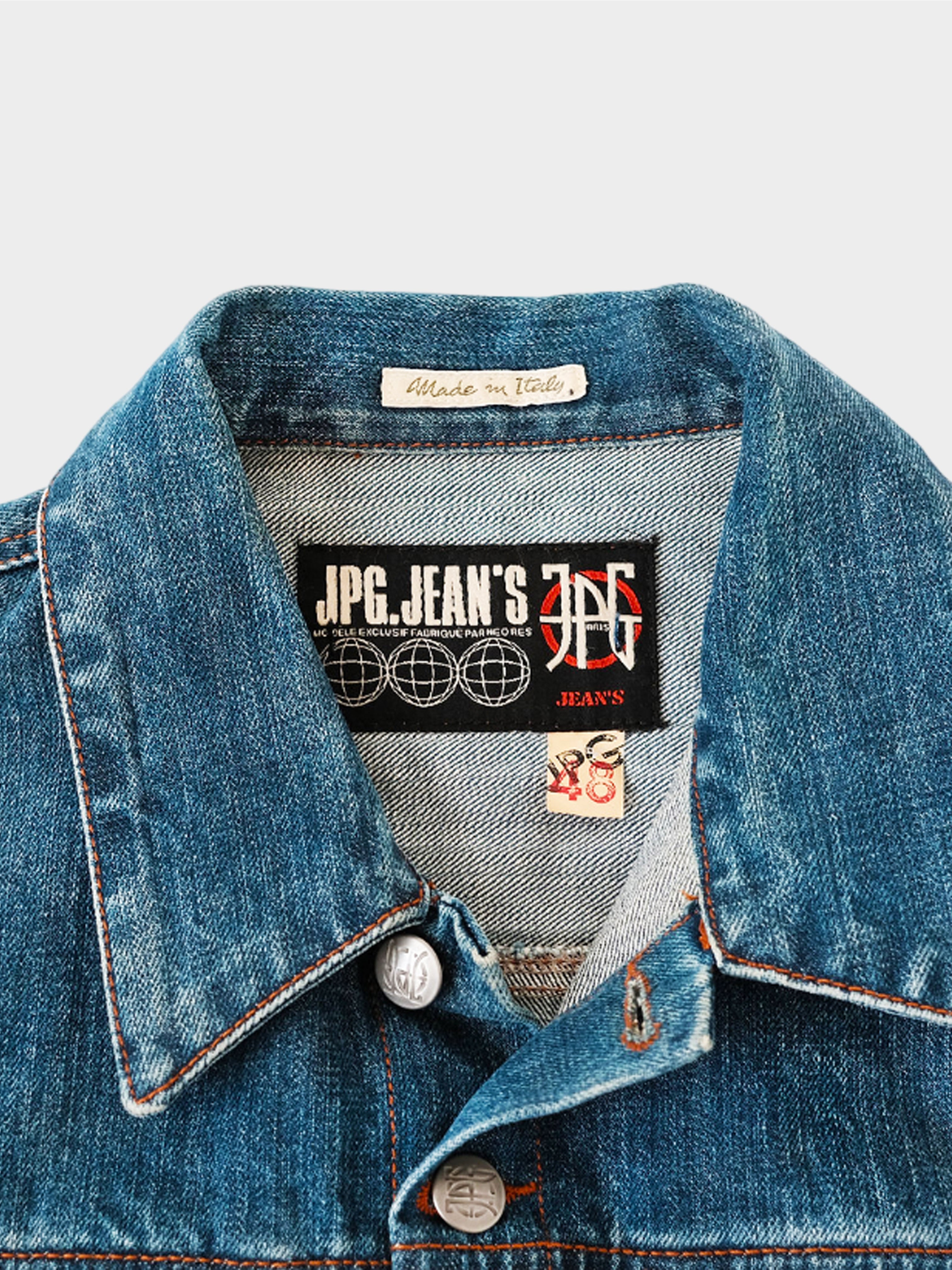 Jean Paul Gaultier Fall 1995 Comic Denim Jacket