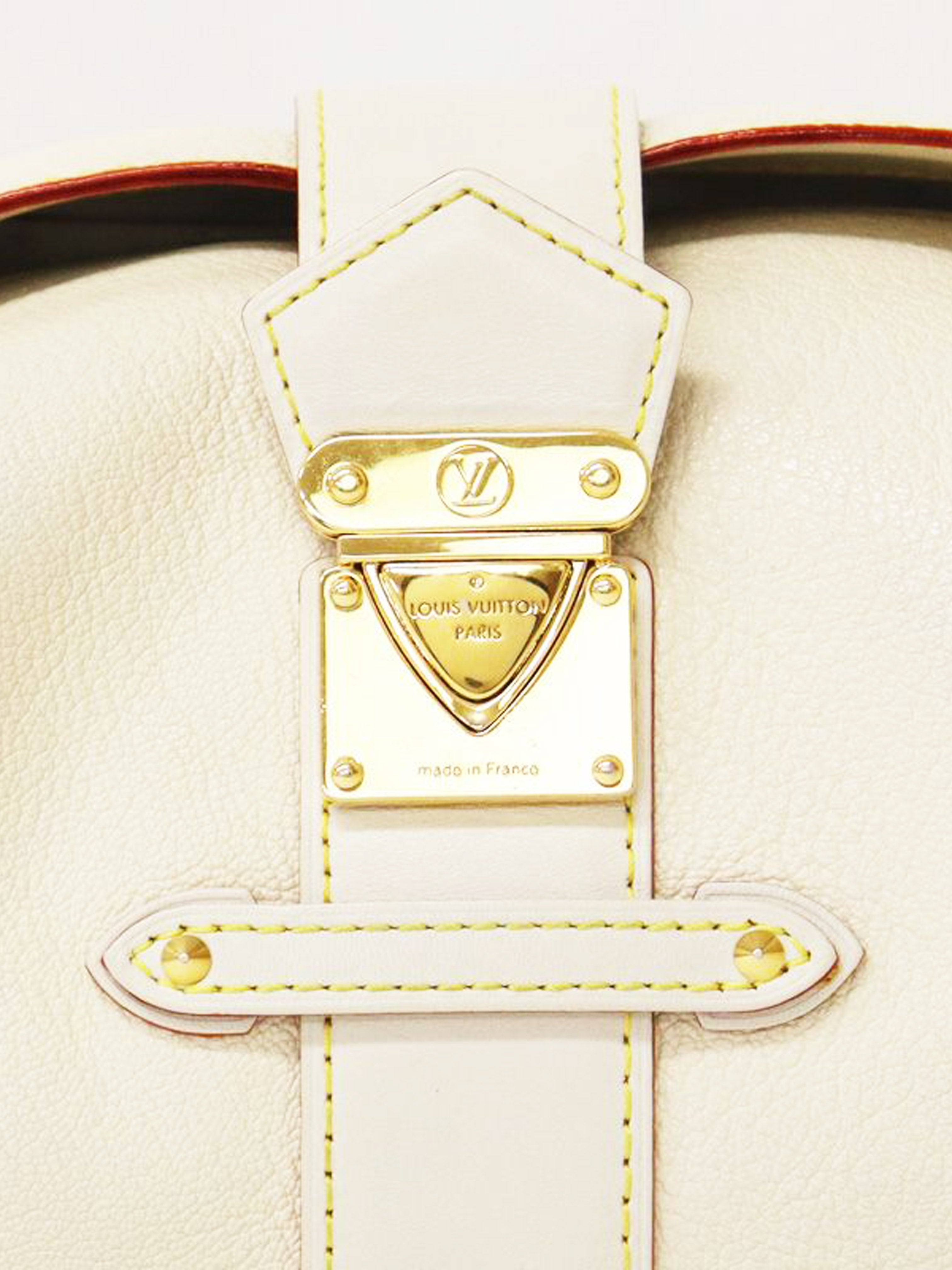 Louis Vuitton White Suhali Leather L'Ingenieux PM Bag Louis Vuitton