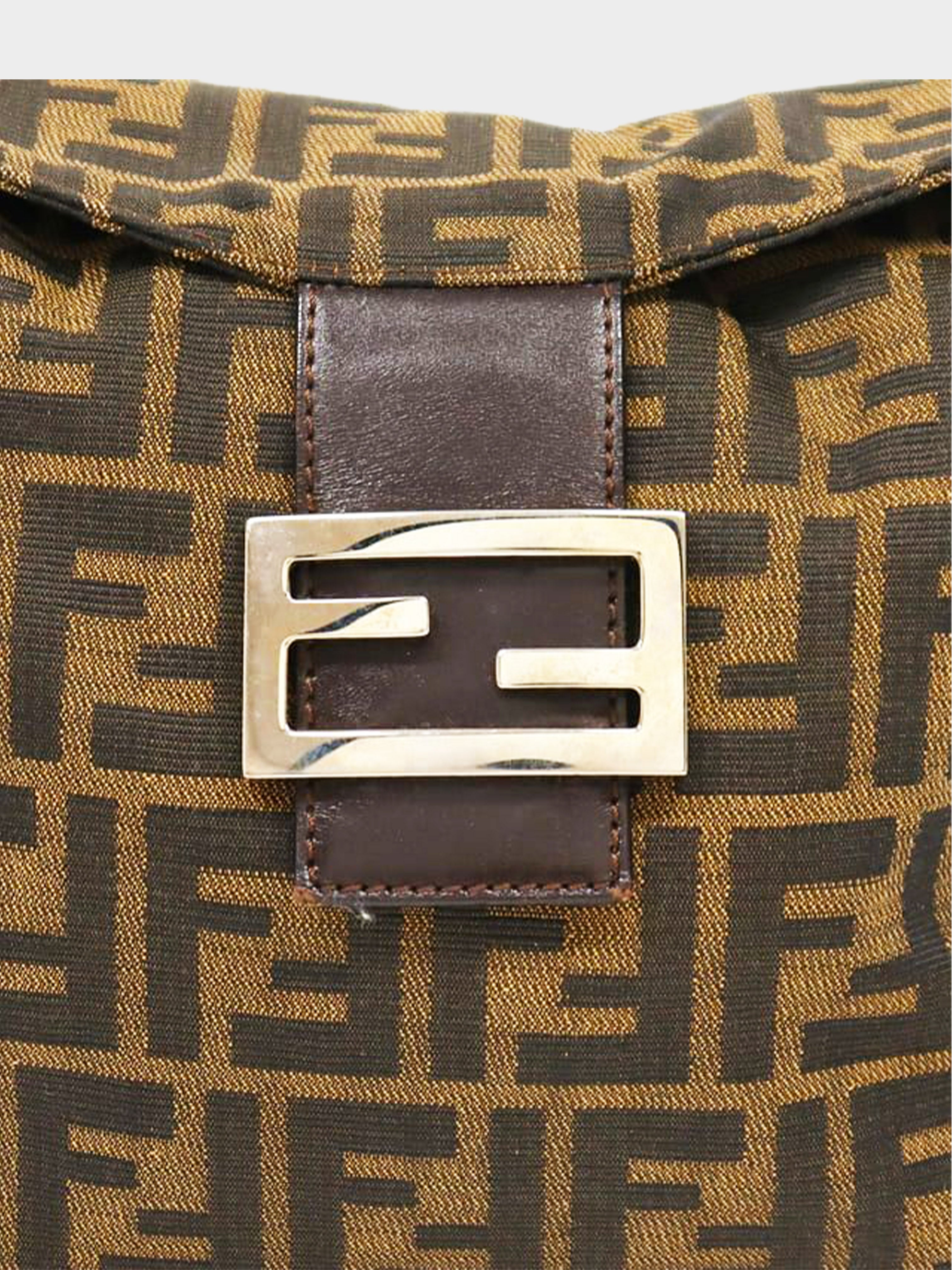 Fendi Zucca Pochette Tobacco