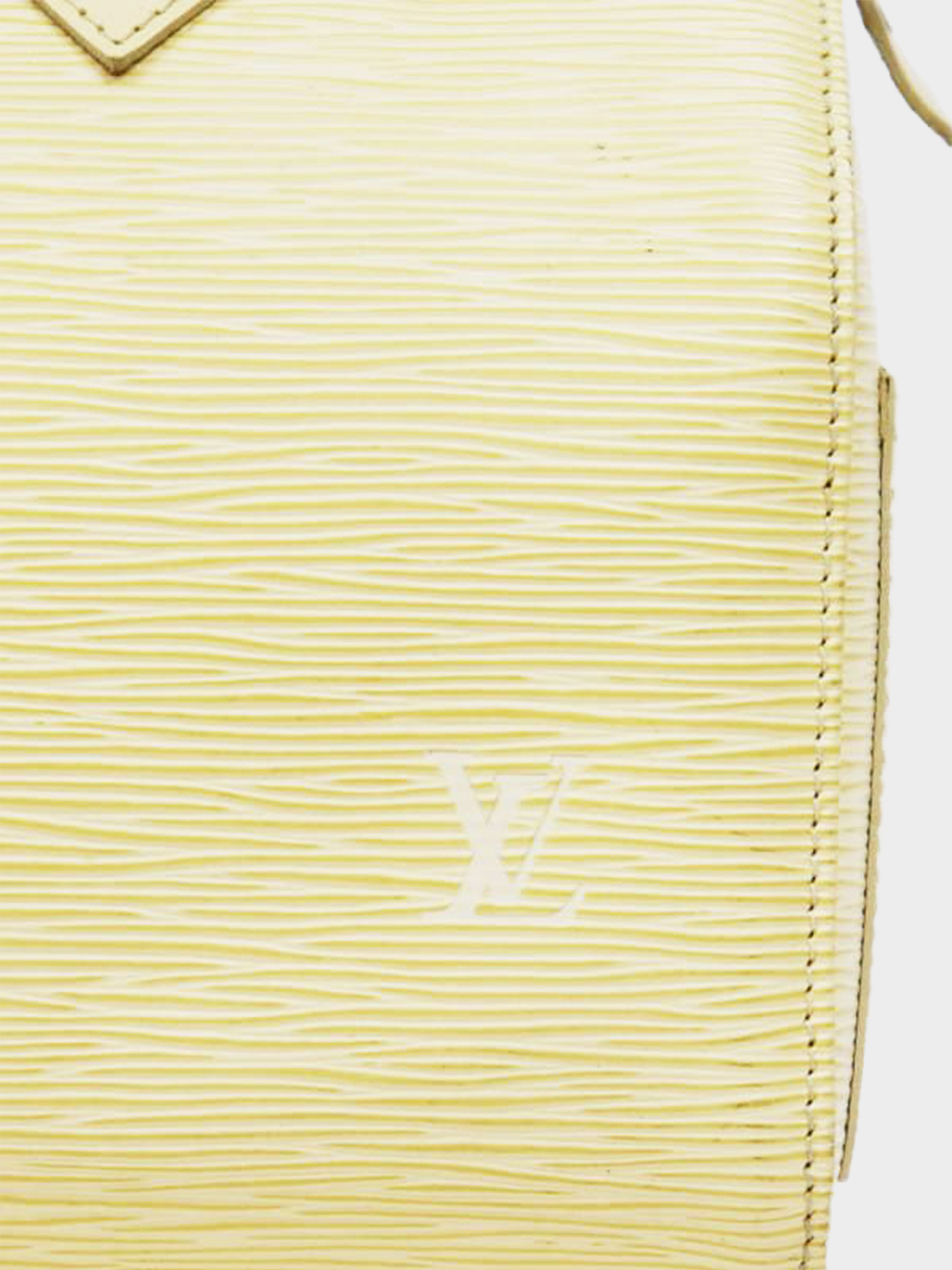 epi louis vuitton yellow bag