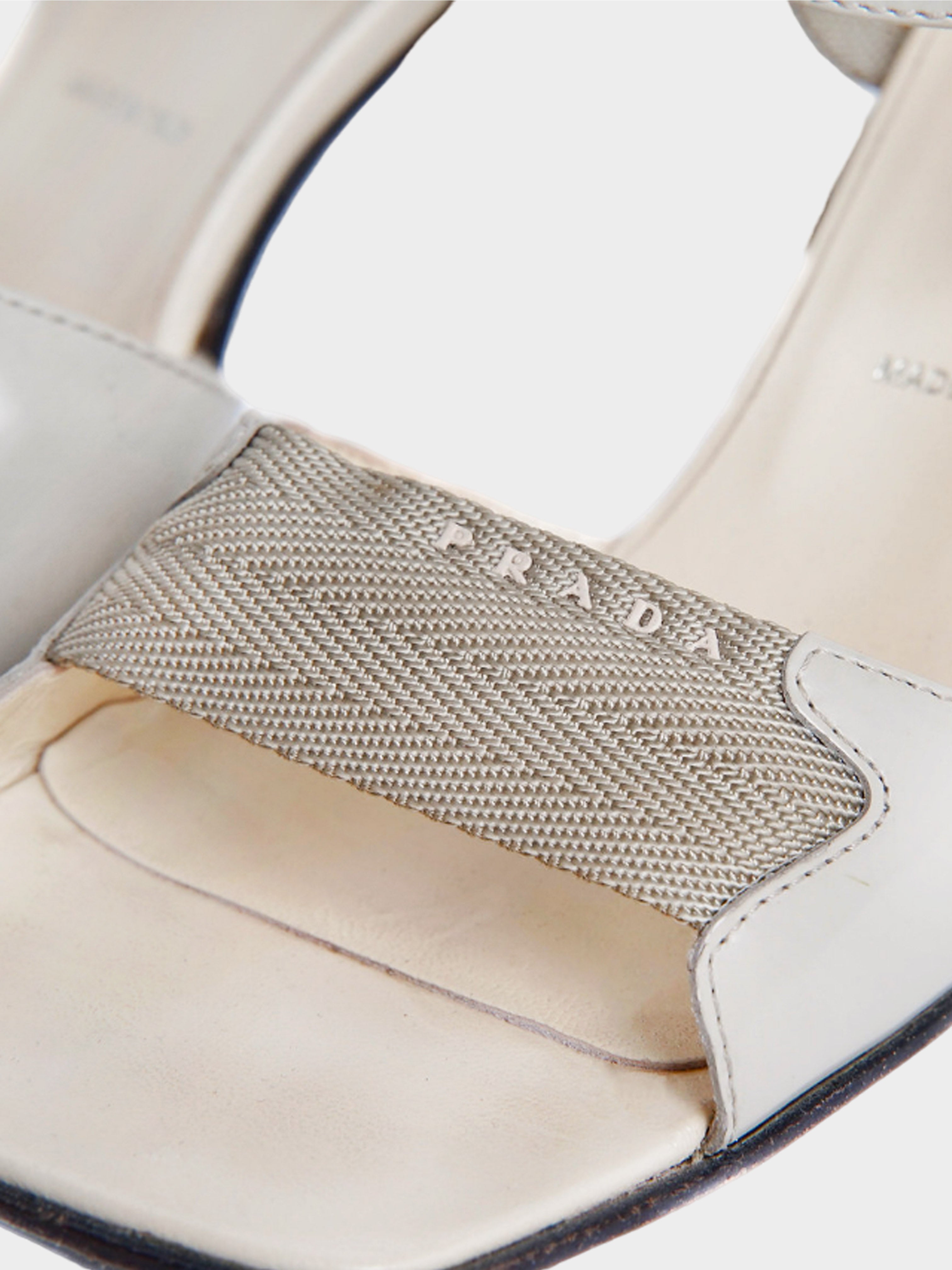 Prada 1999 Light Taupe Heels