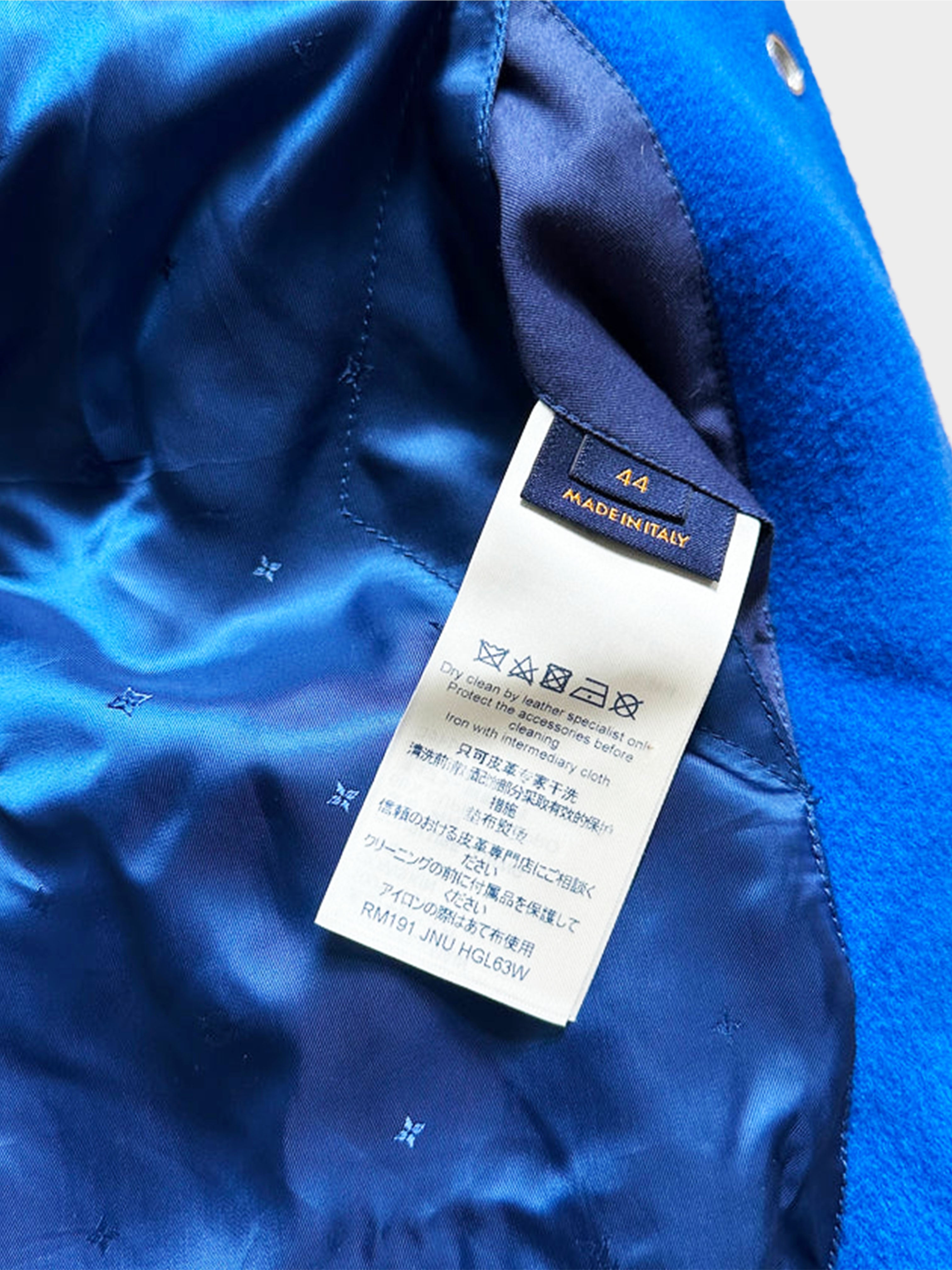 Louis Vuitton Blue Wizard Of Oz Varsity Jacket