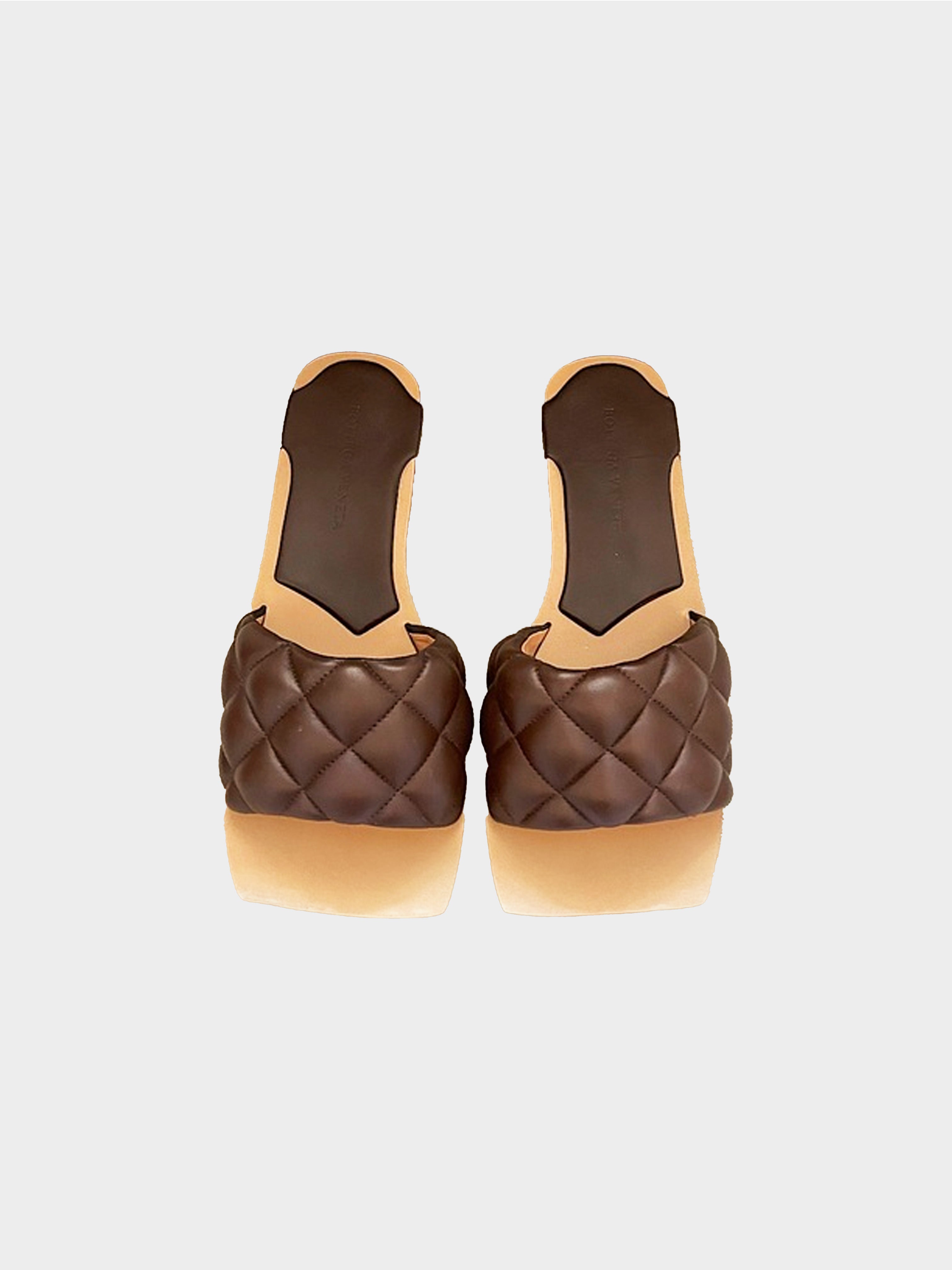 Bottega Veneta SS 2020 Brown Woven Sandals