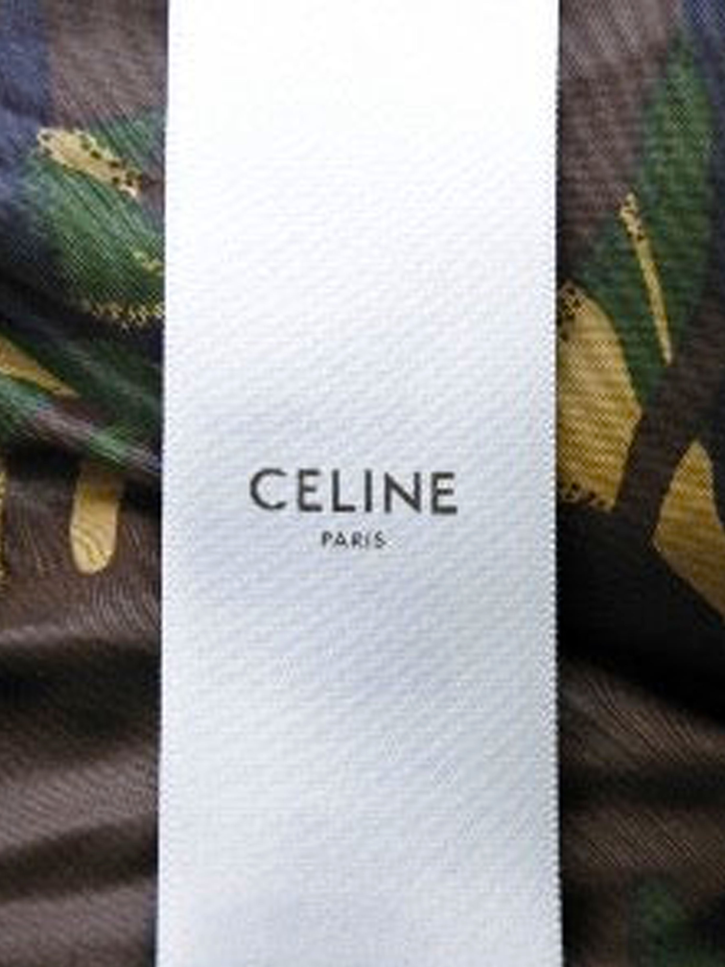 Celine FW 2021 Camouflage Quilted Parka Jacket