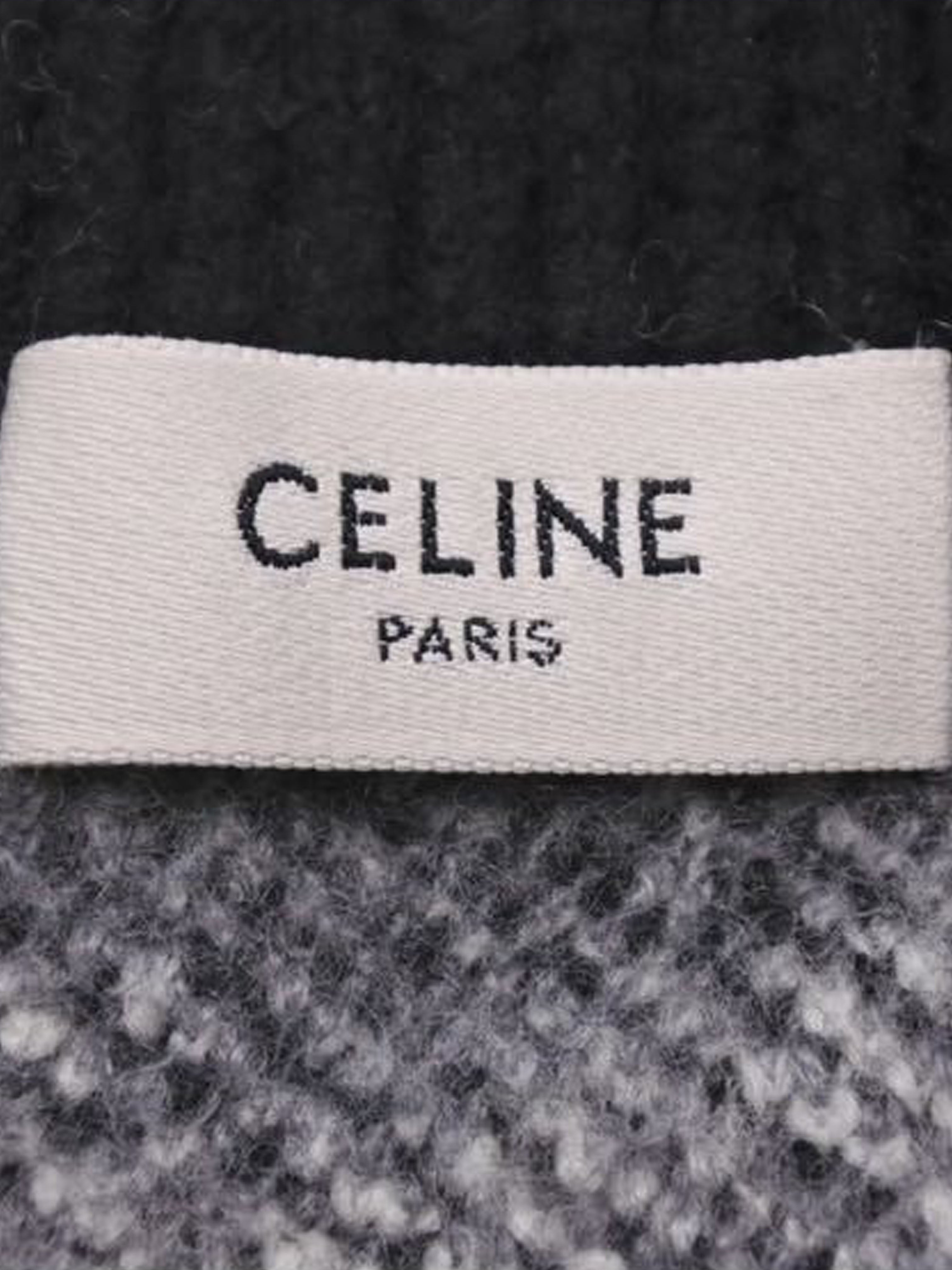 Celine SS2022 Artist Jacquard Crew Neck Knit Sweater