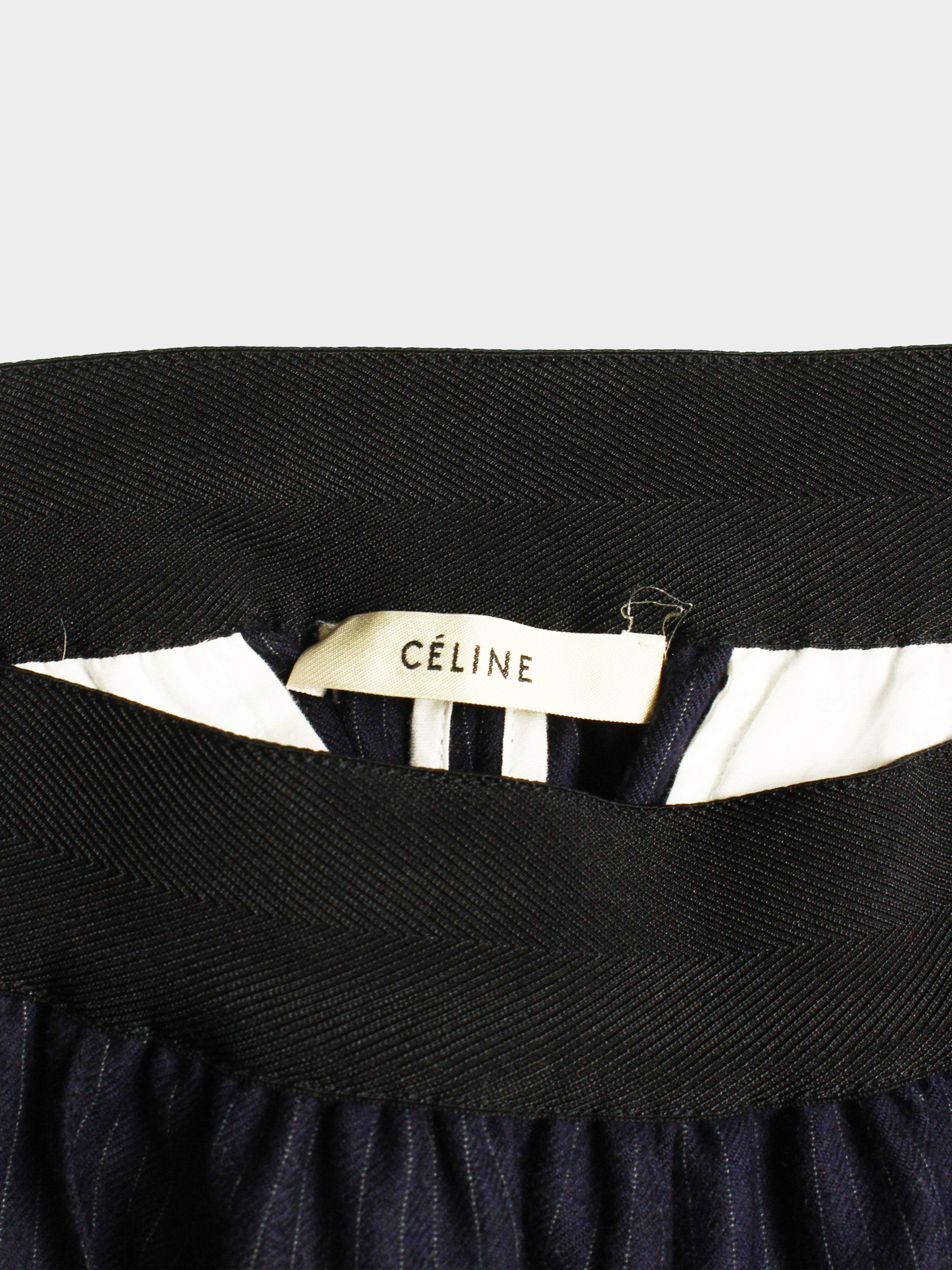 Céline by Phoebe Philo 2010s Navy Pants