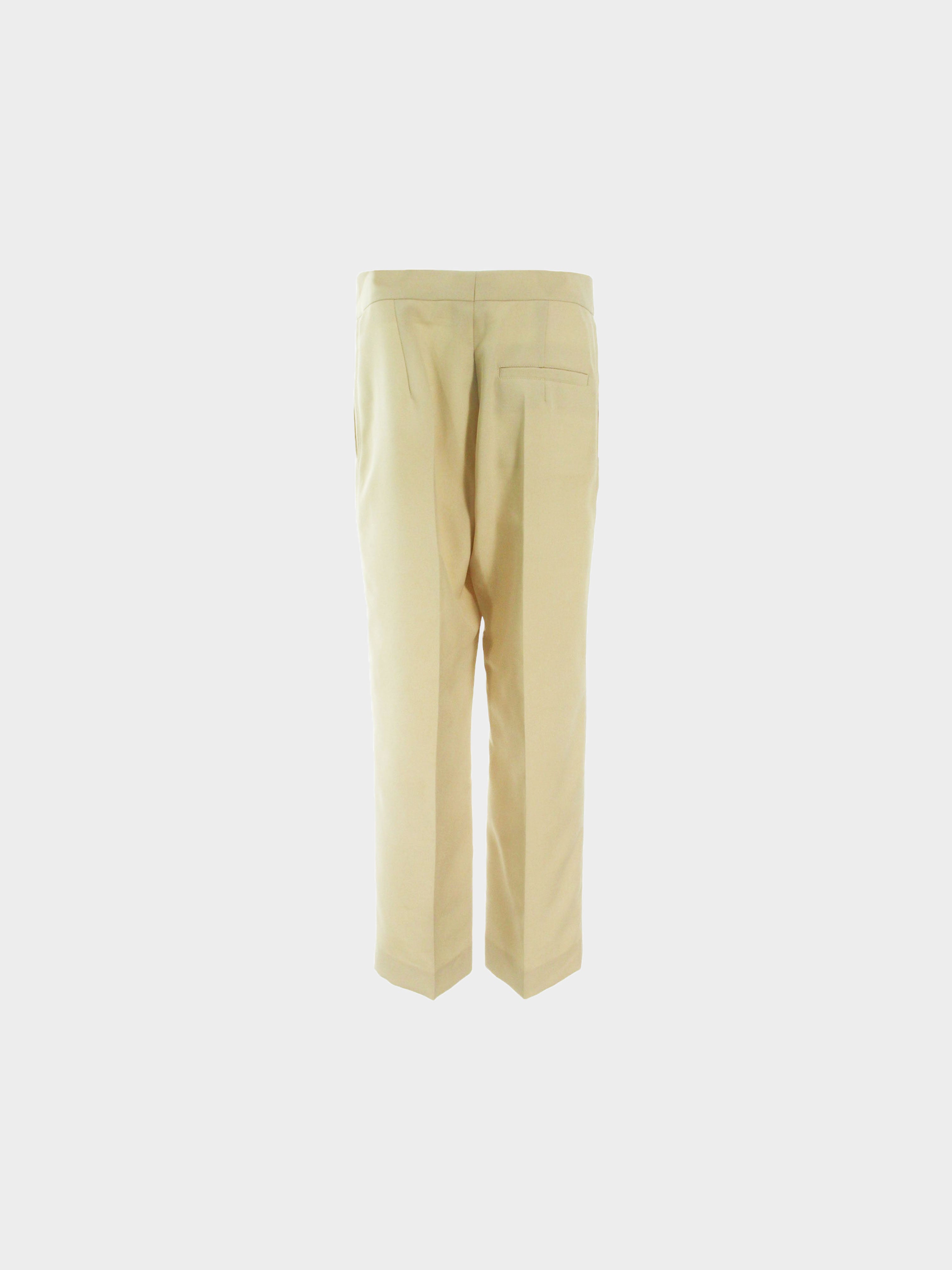 Céline by Phoebe Philo 2010s Beige Trousers