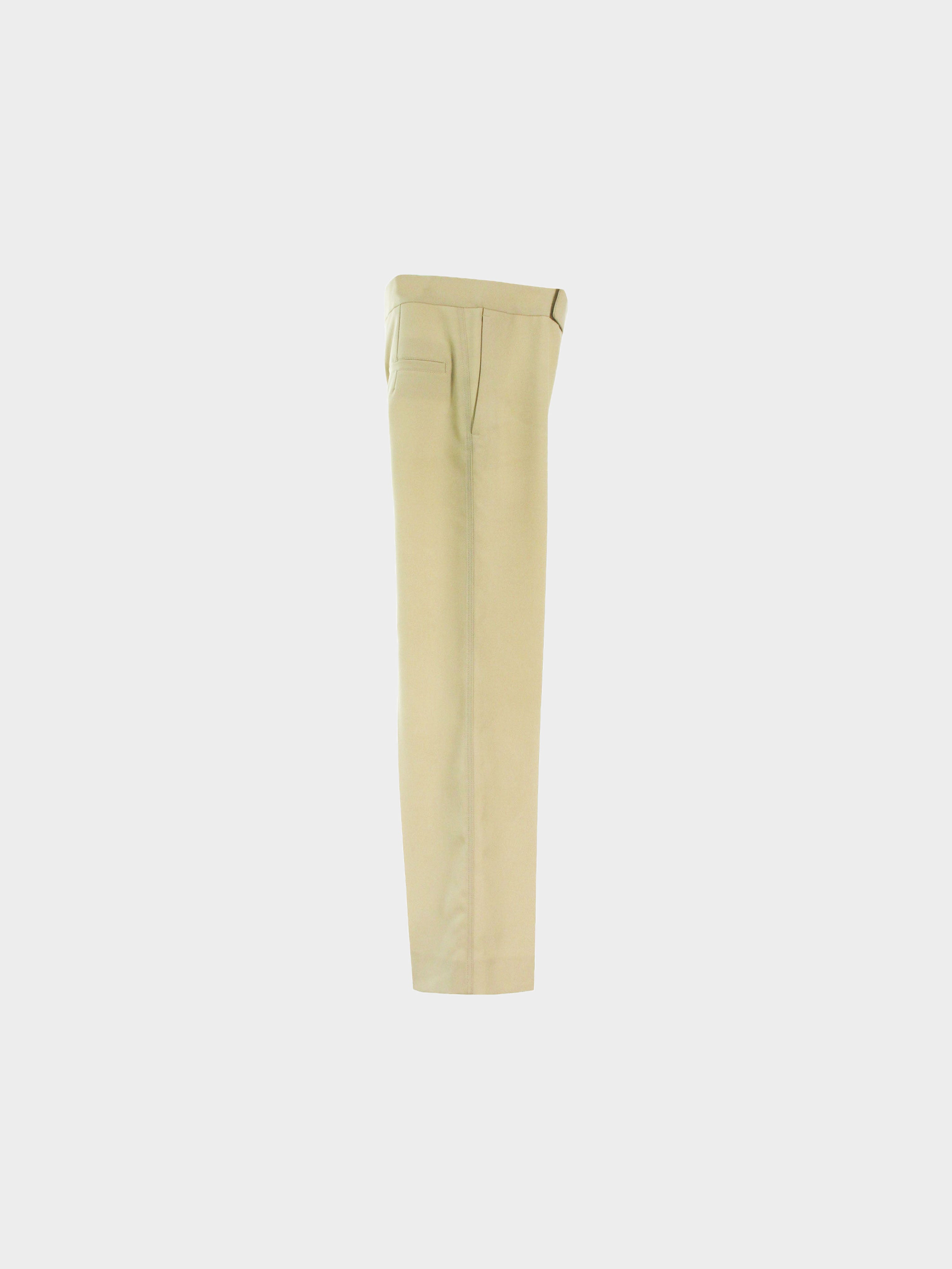 Céline by Phoebe Philo 2010s Beige Trousers