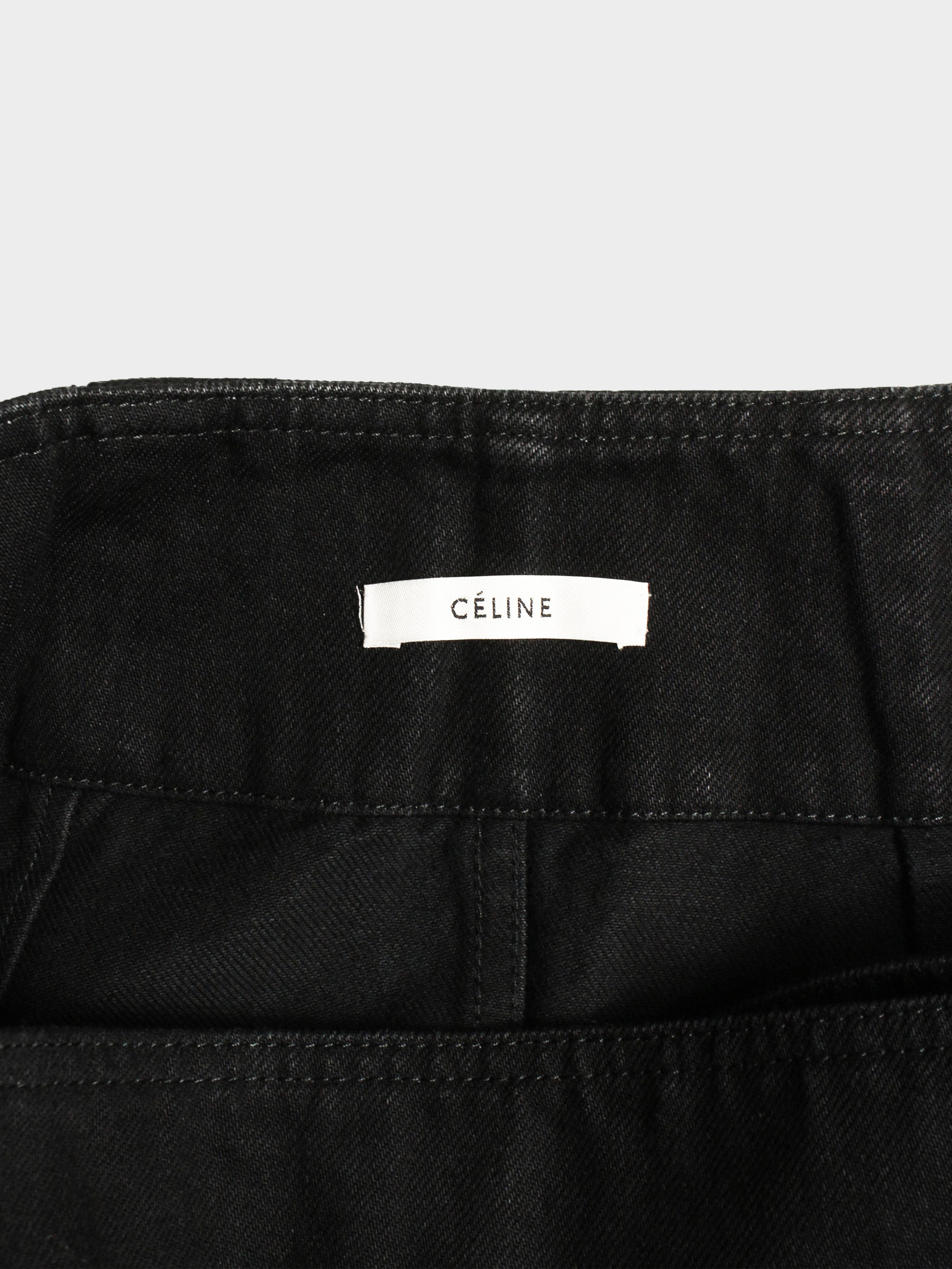 Céline by Phoebe Philo 2010s Knee-Length Wrap Skirt