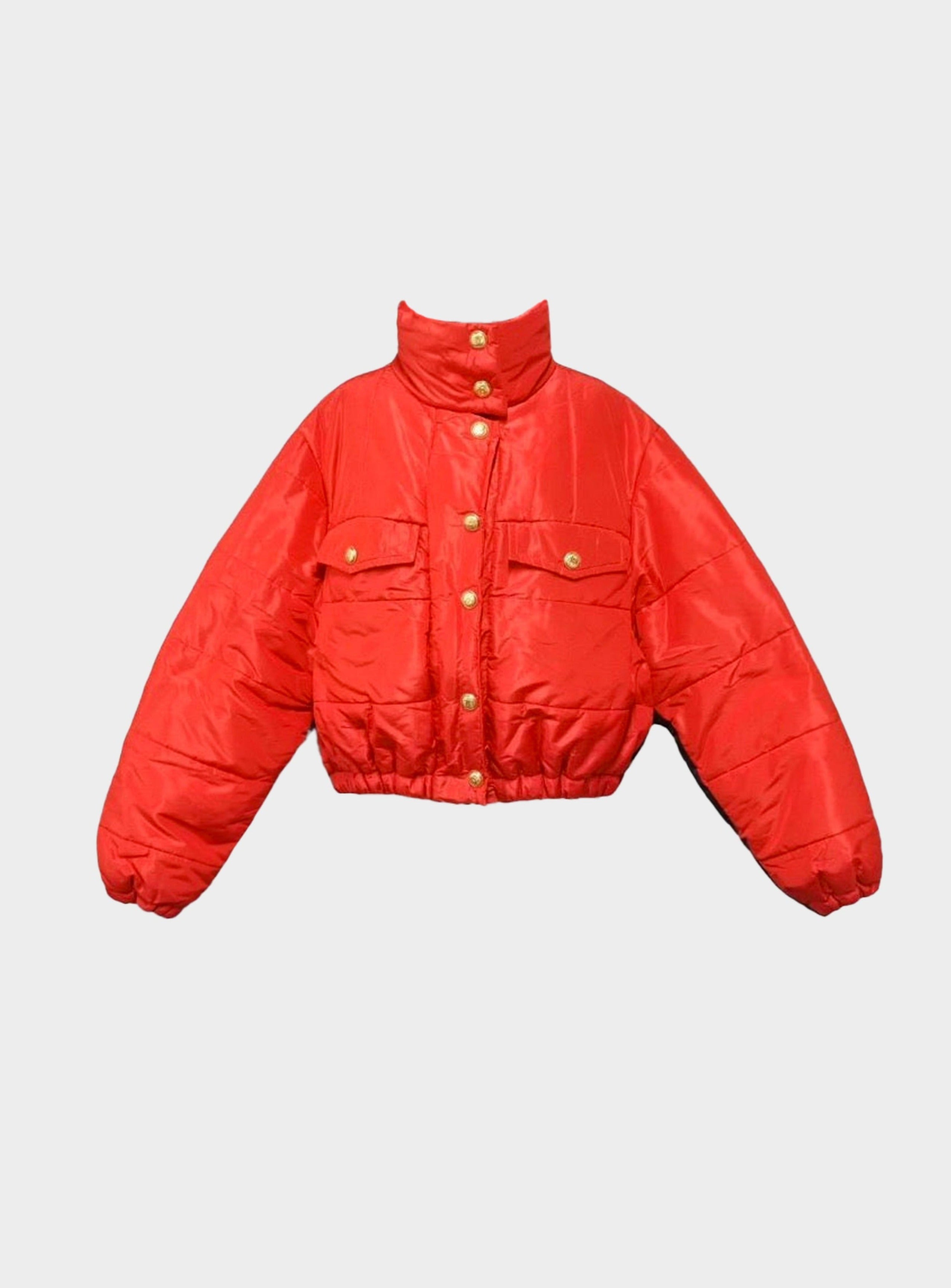 Chanel 1990s Red Bomber Ski Jacket · INTO