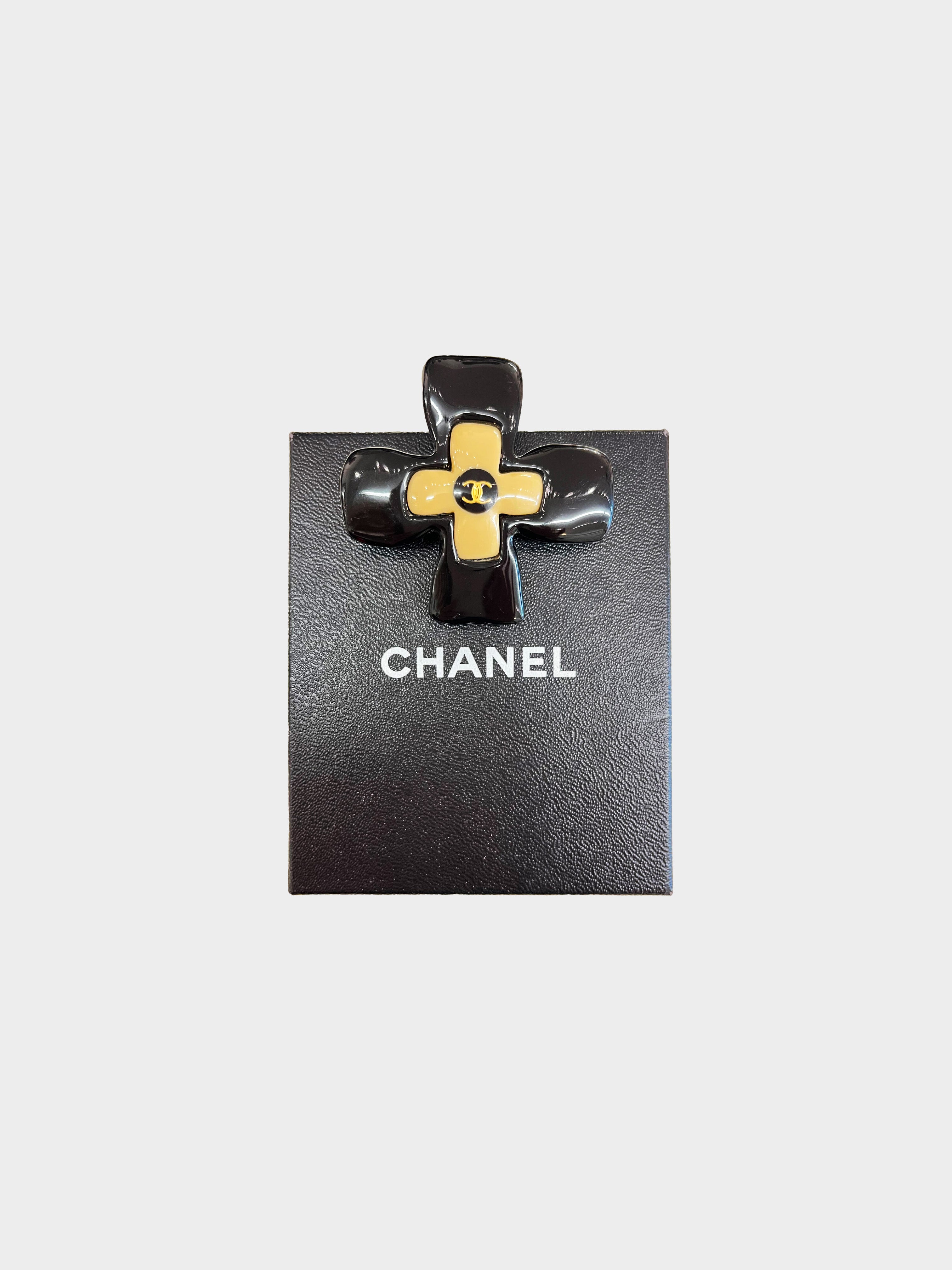Chanel Fall 1995 Cross Brooch