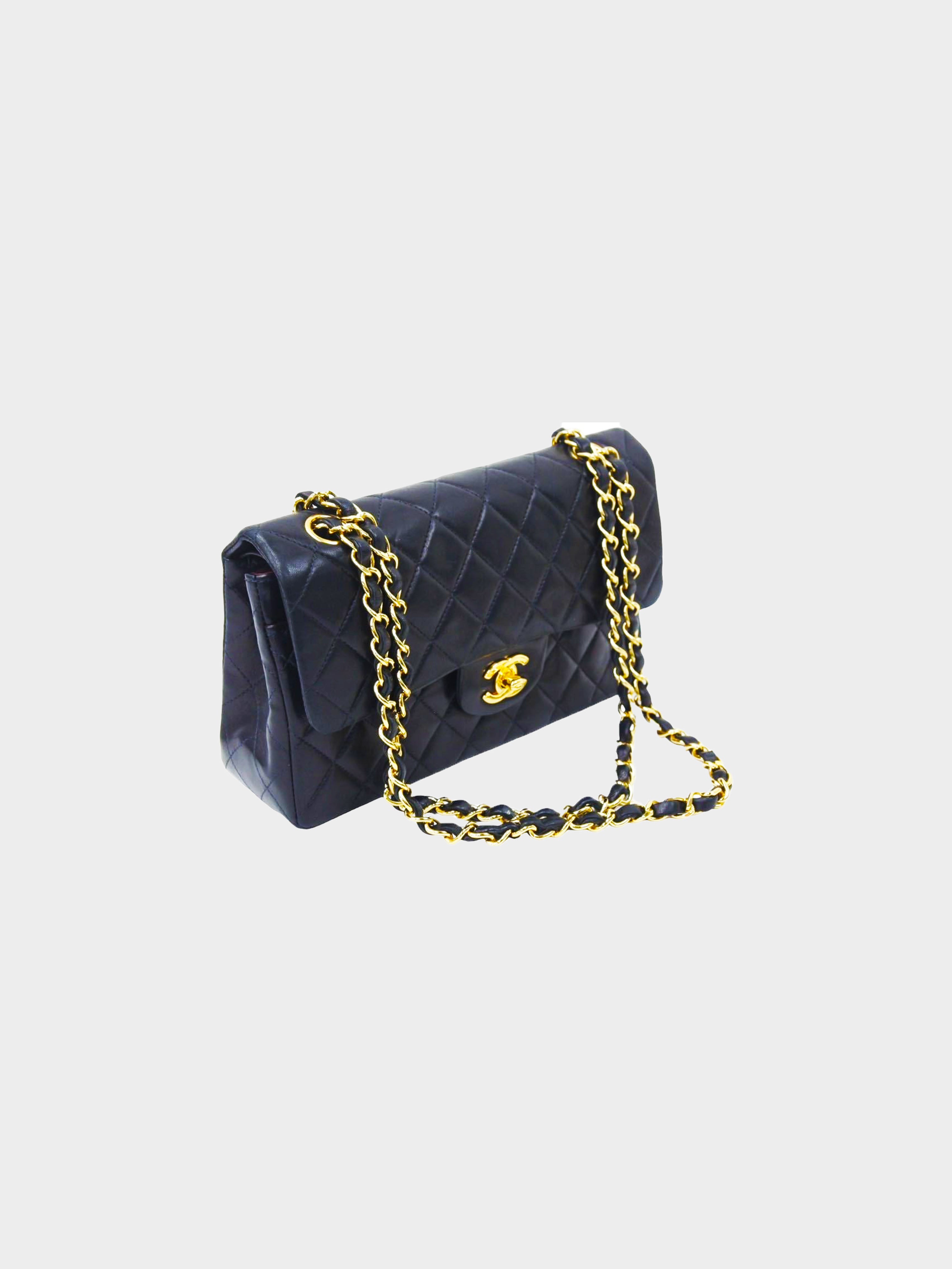 Chanel 2000-2002 Lambskin Flap Shoulder Bag