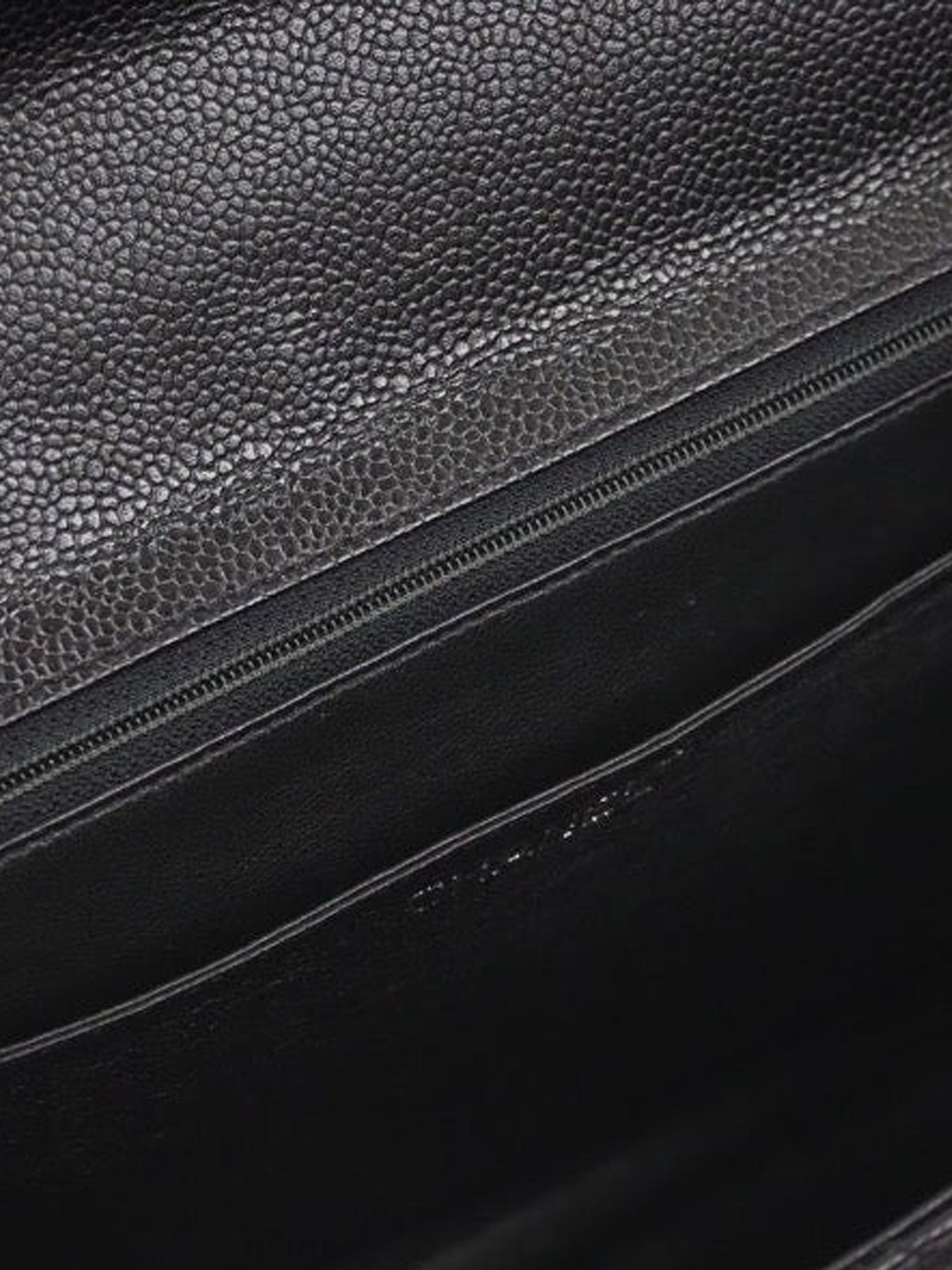 Chanel 2001 Caviar Leather Kelly Bag