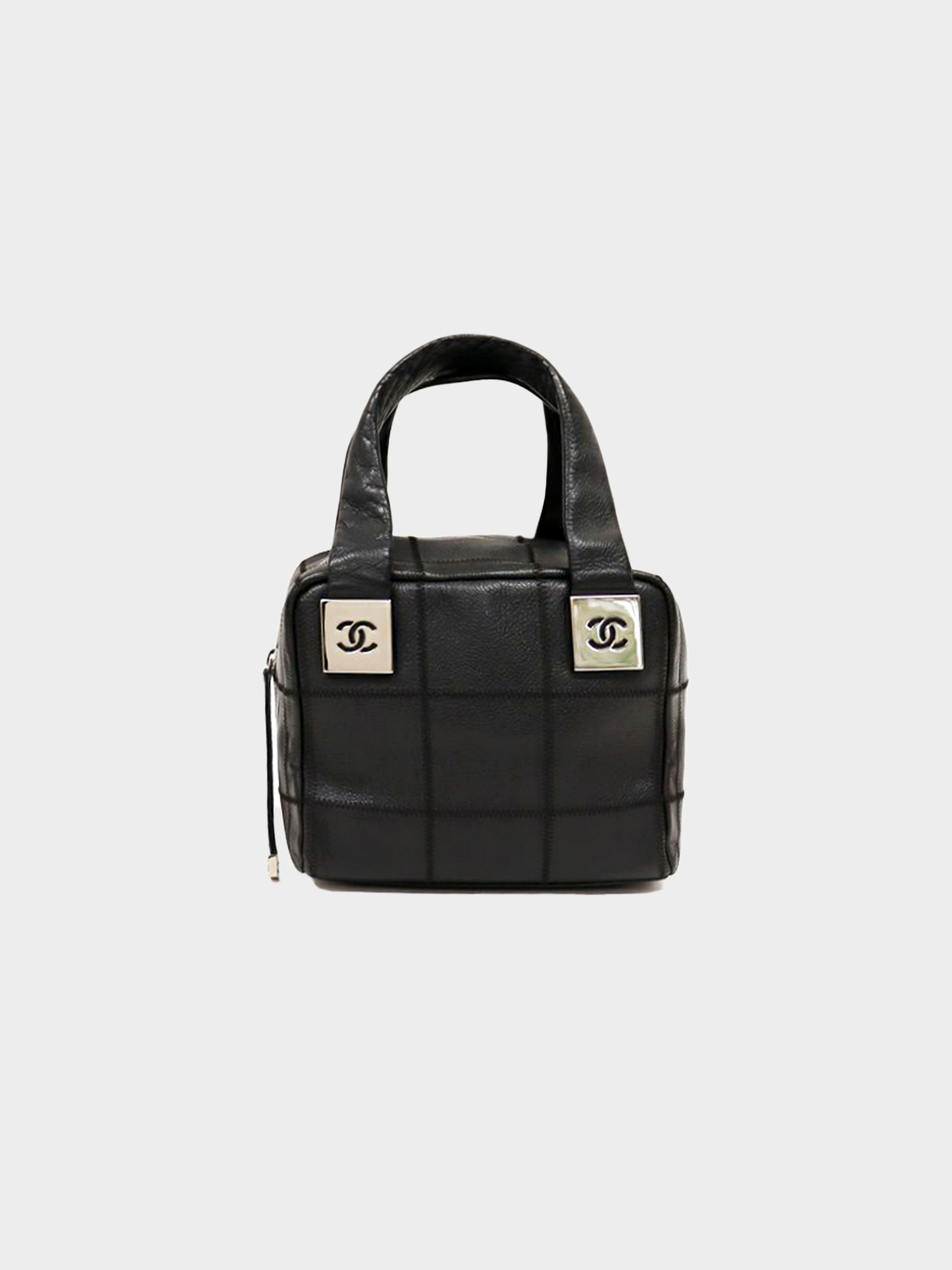 Chanel 2005 Black Sports Rare Stitch Backpack · INTO
