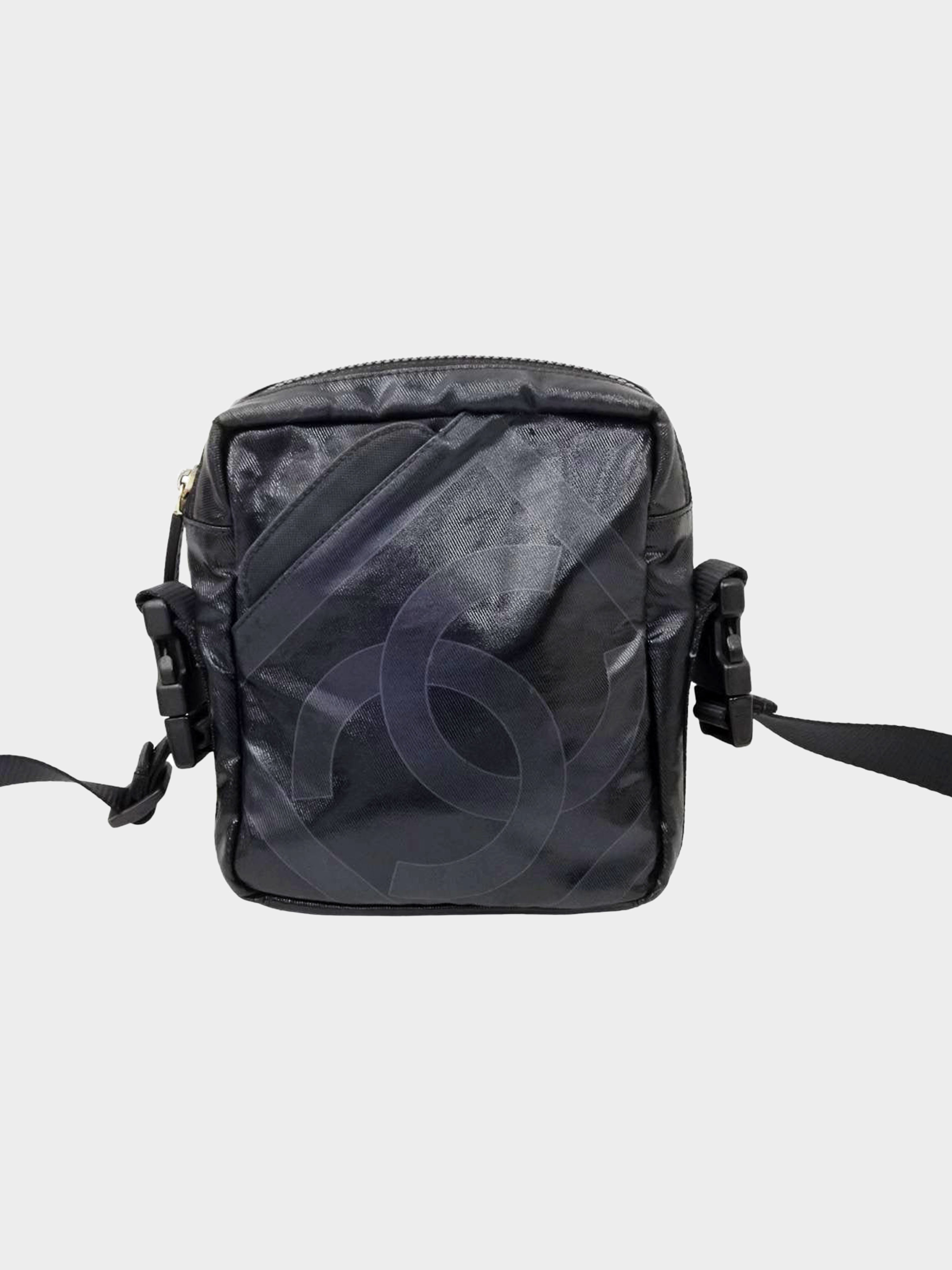 Chanel 2006-2008 Black Sports Line Crossbody Bag · INTO