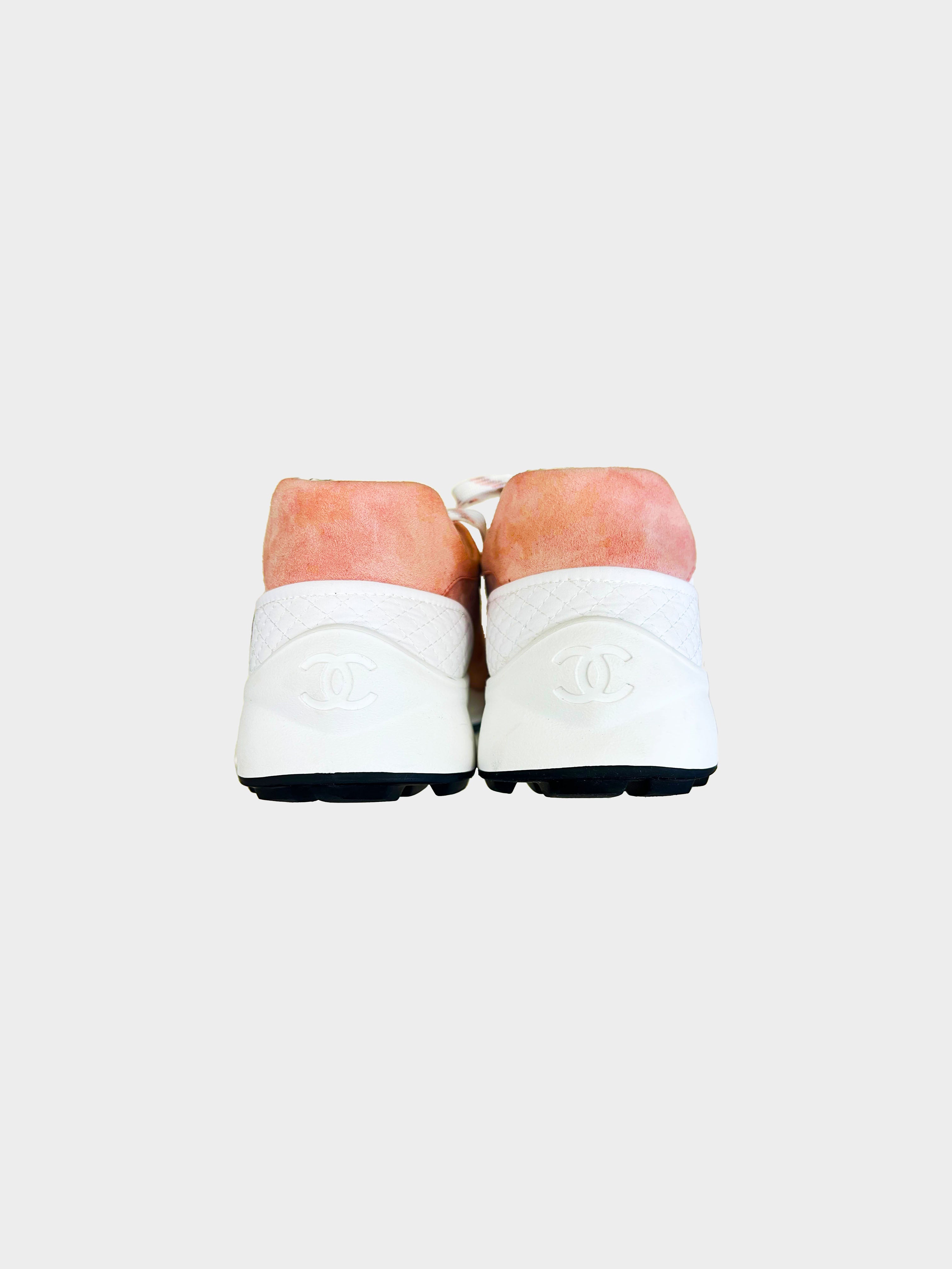 CHANEL White Sneakers, Women's Fashion, Footwear, Sneakers on