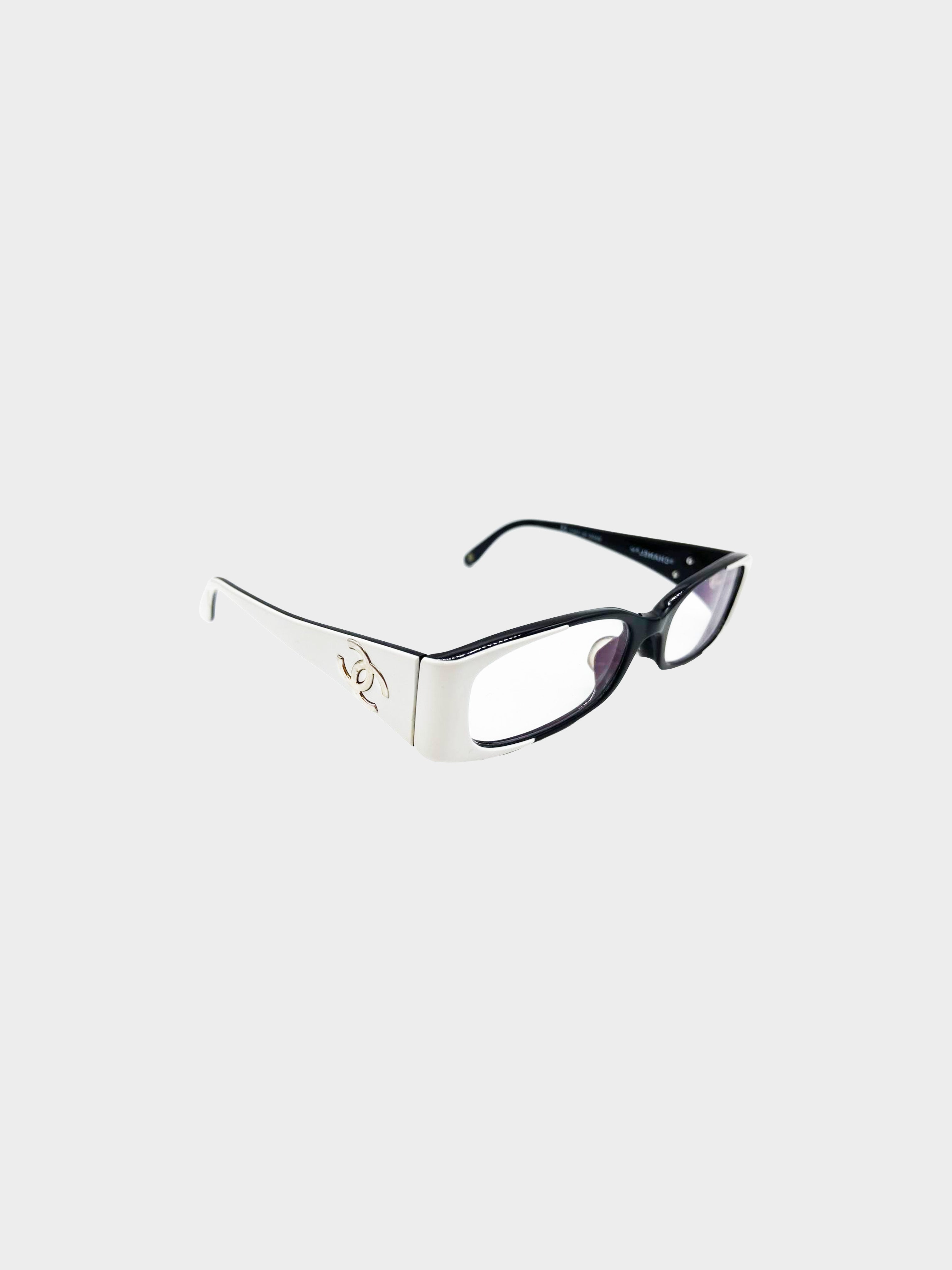 Vintage CHANEL sunglasses w/Swarovski crystal, early 2000s, 4093-B color  17011