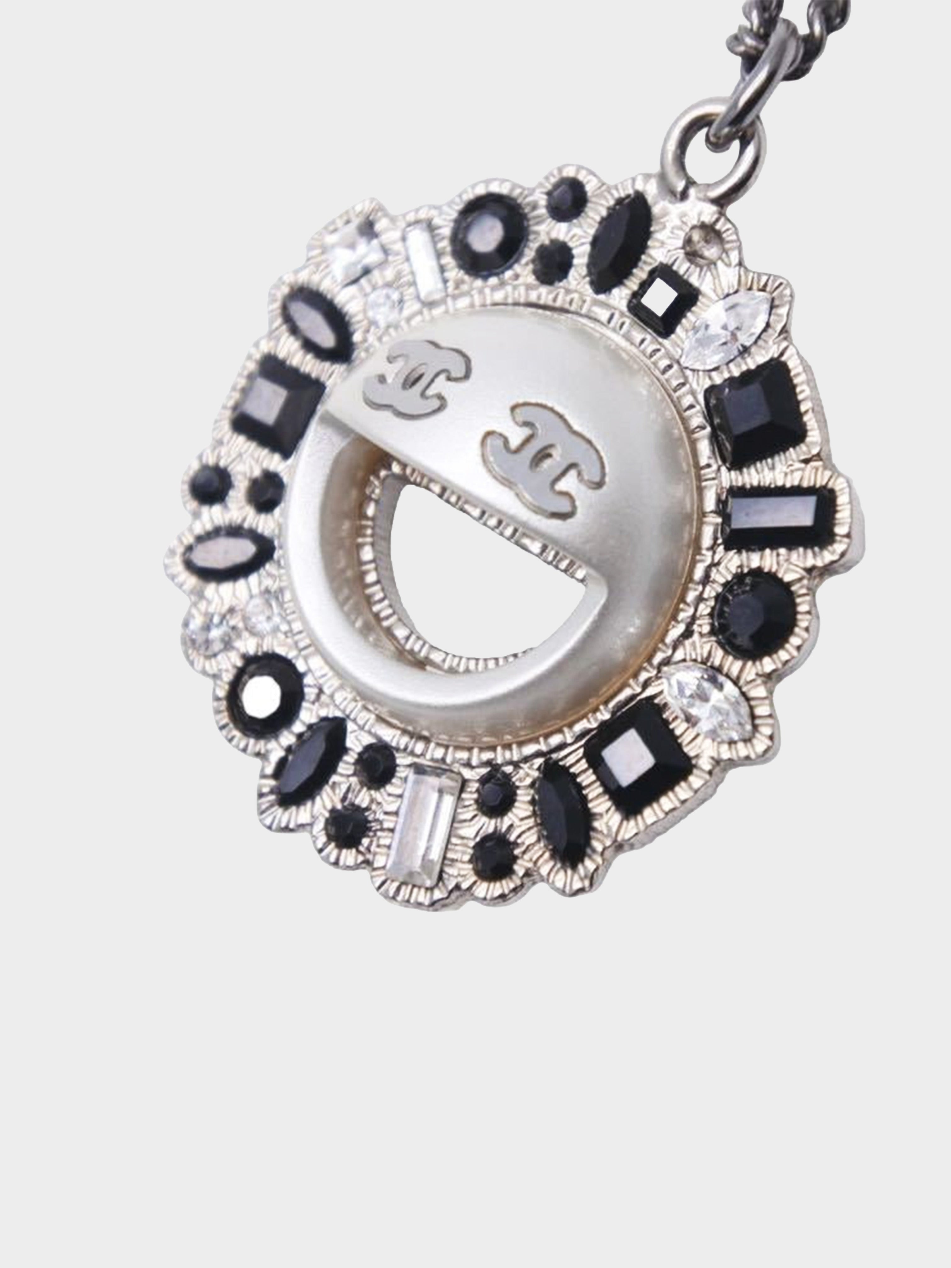 Chanel Fall 2016 Smiley Face Emoji Necklace