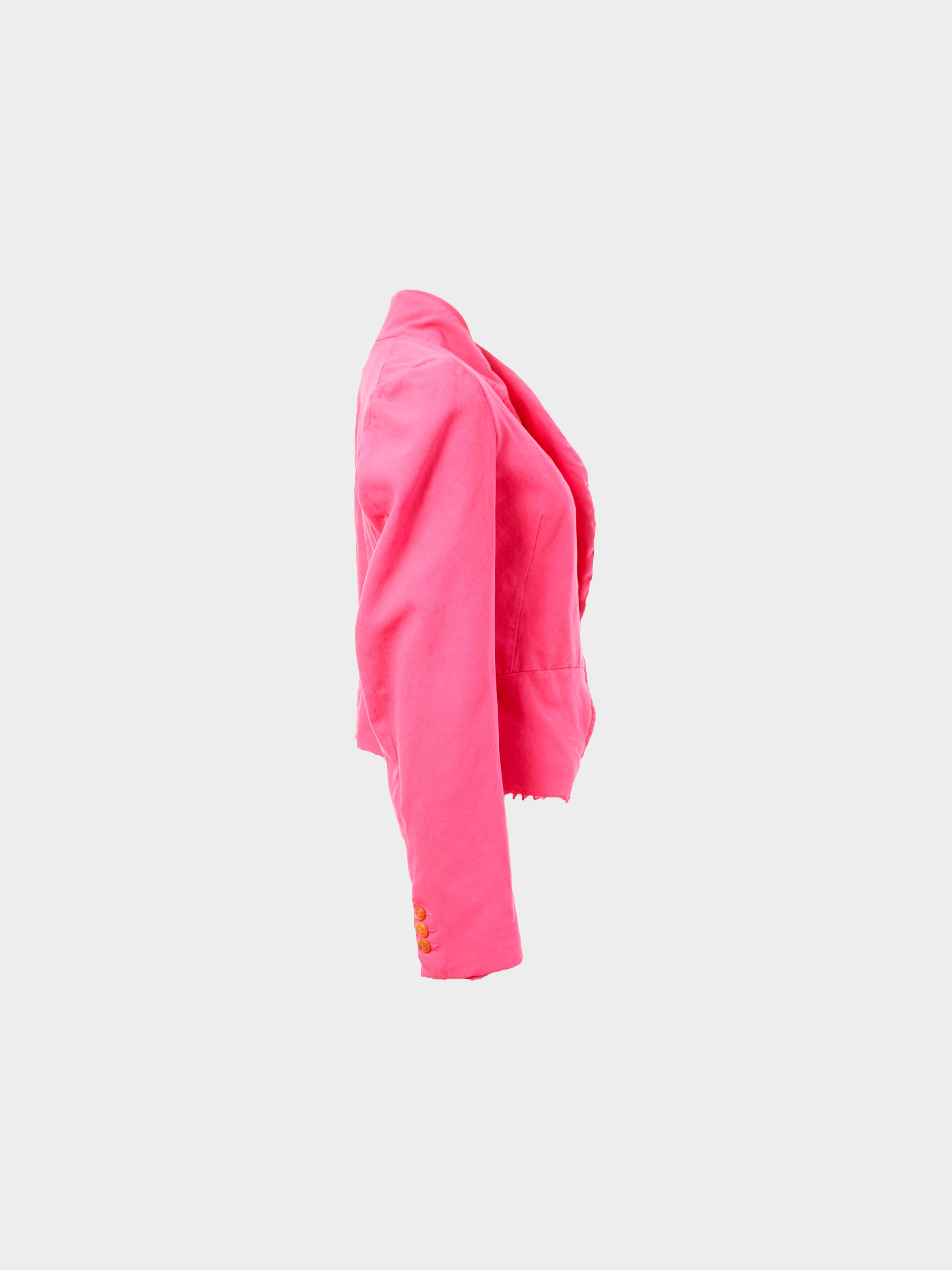 Comme des Garçons SS 2004 Pink Blazer