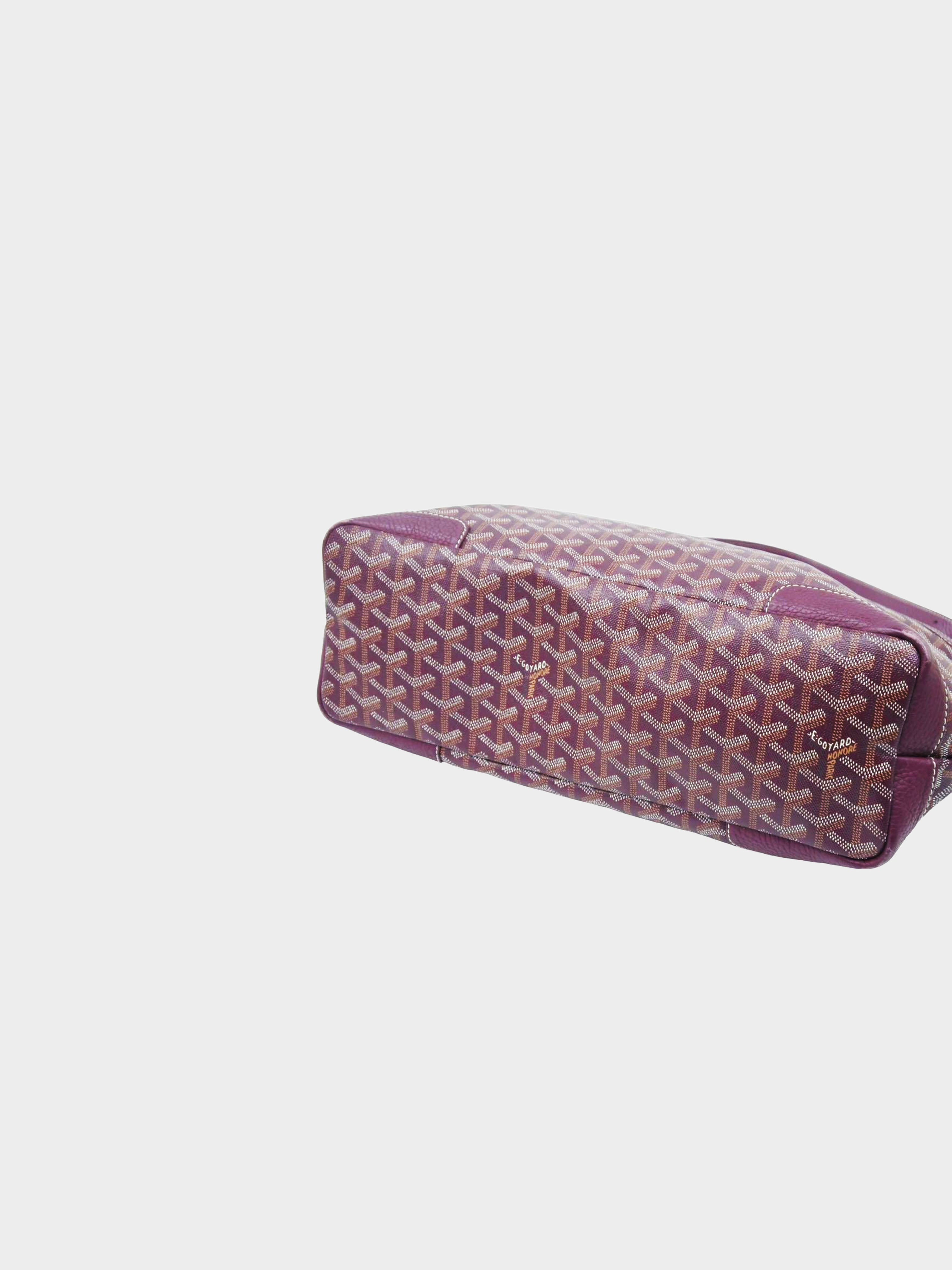 goyard bag purple