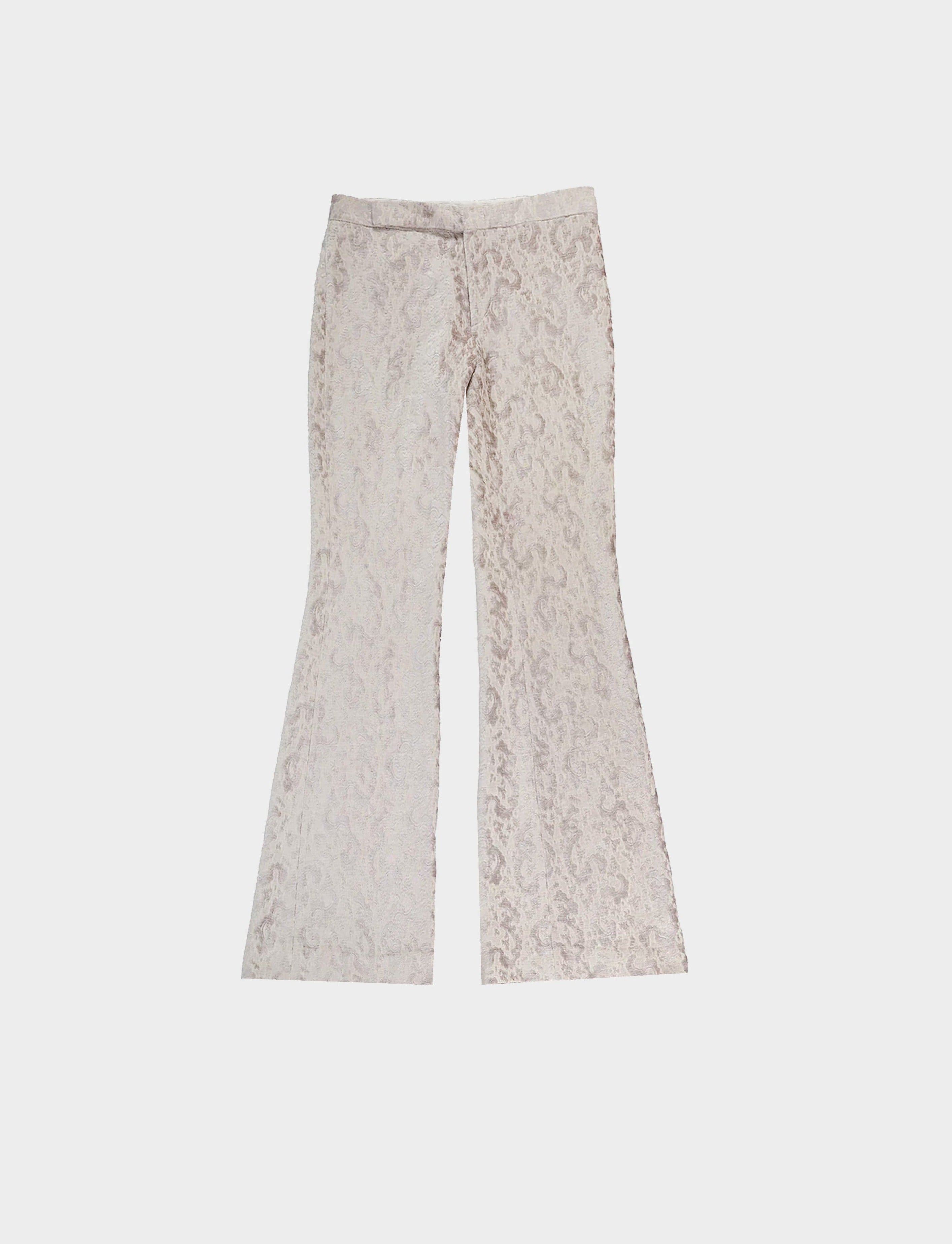 Gucci by Tom Ford SS 2000 Ivory Jacquard Pants