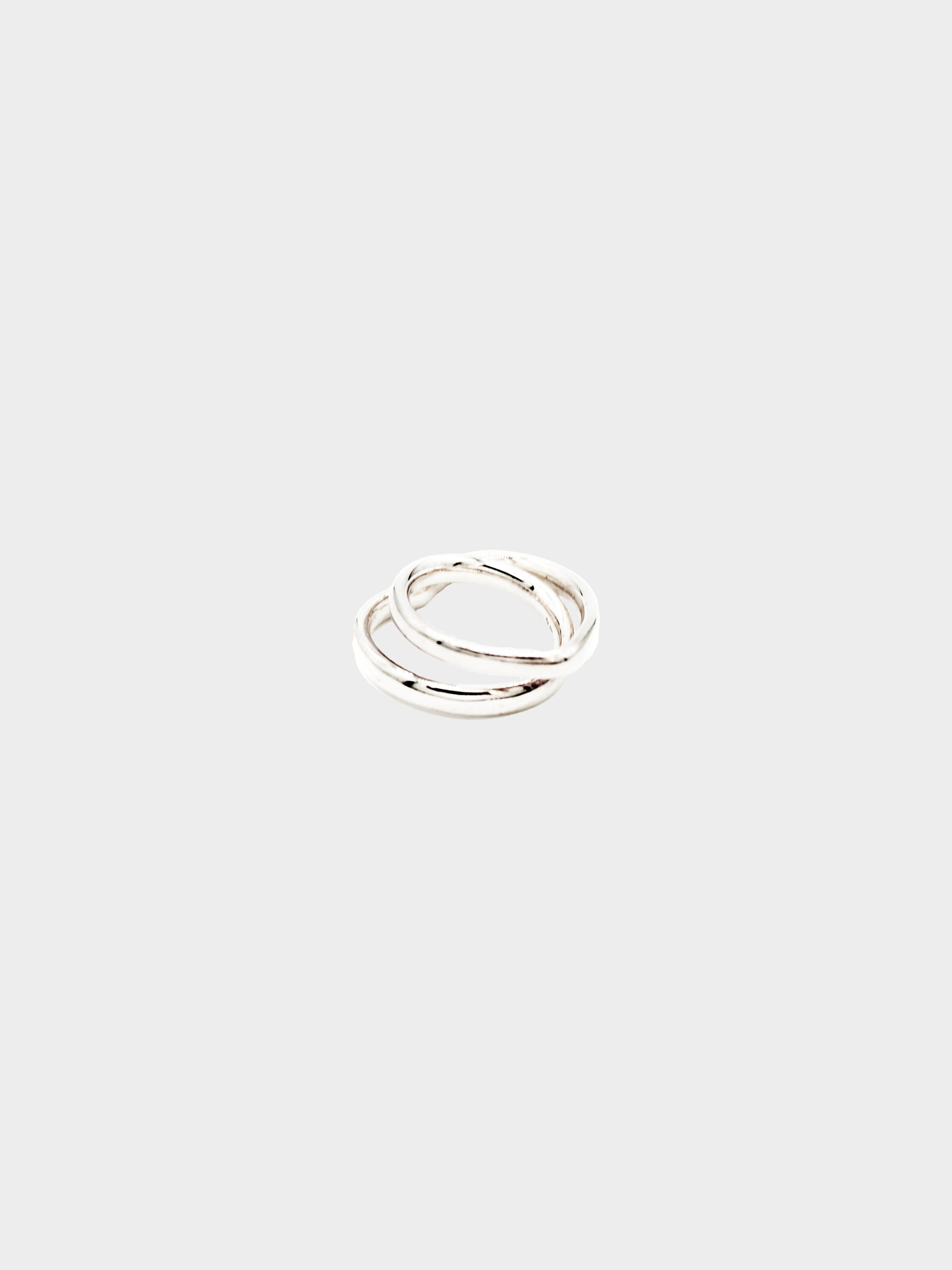Hermès 2015 Vertige Coeur Double Ring