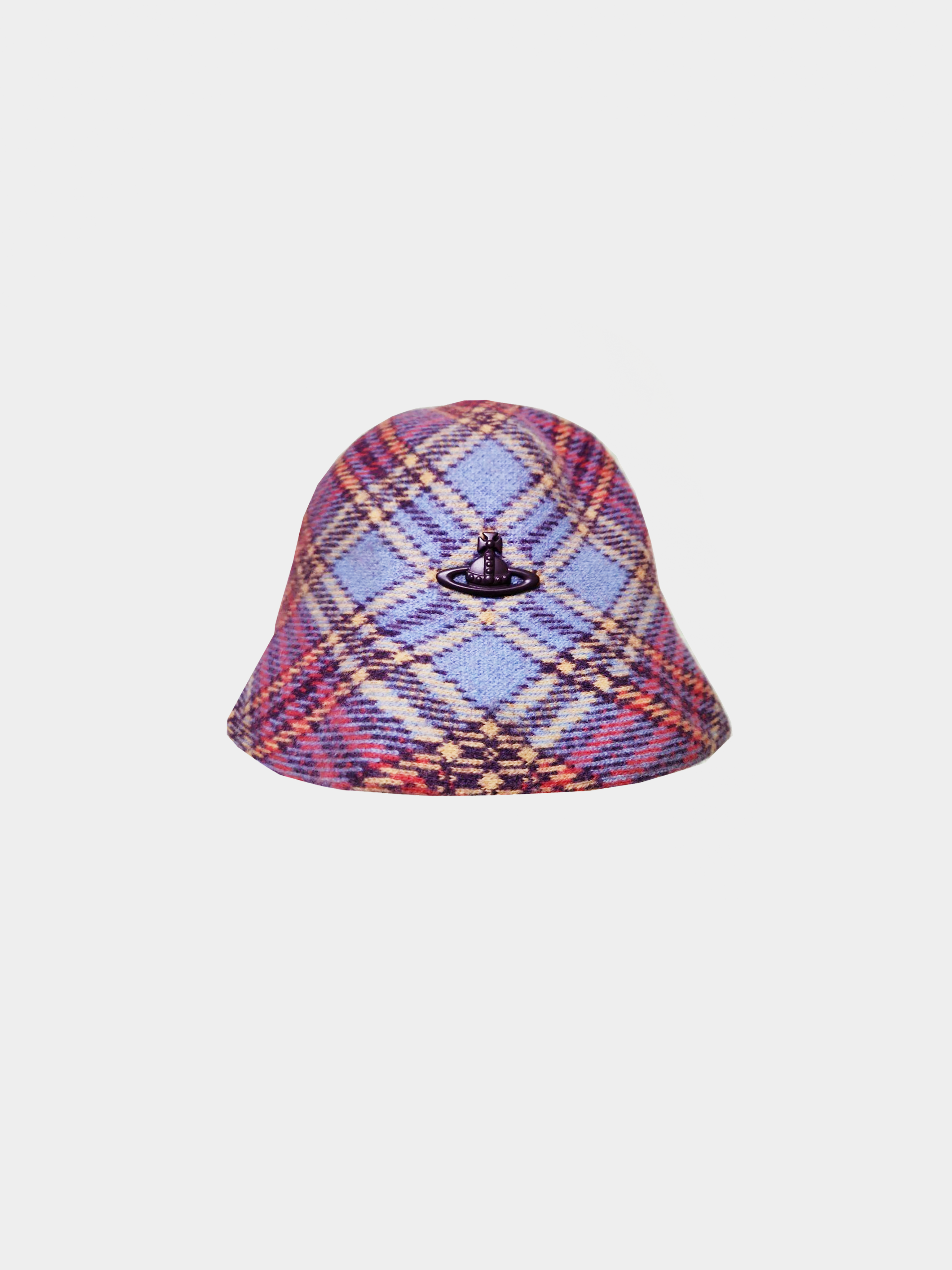 Vivienne Westwood 1990s Plaid Bucket Hat