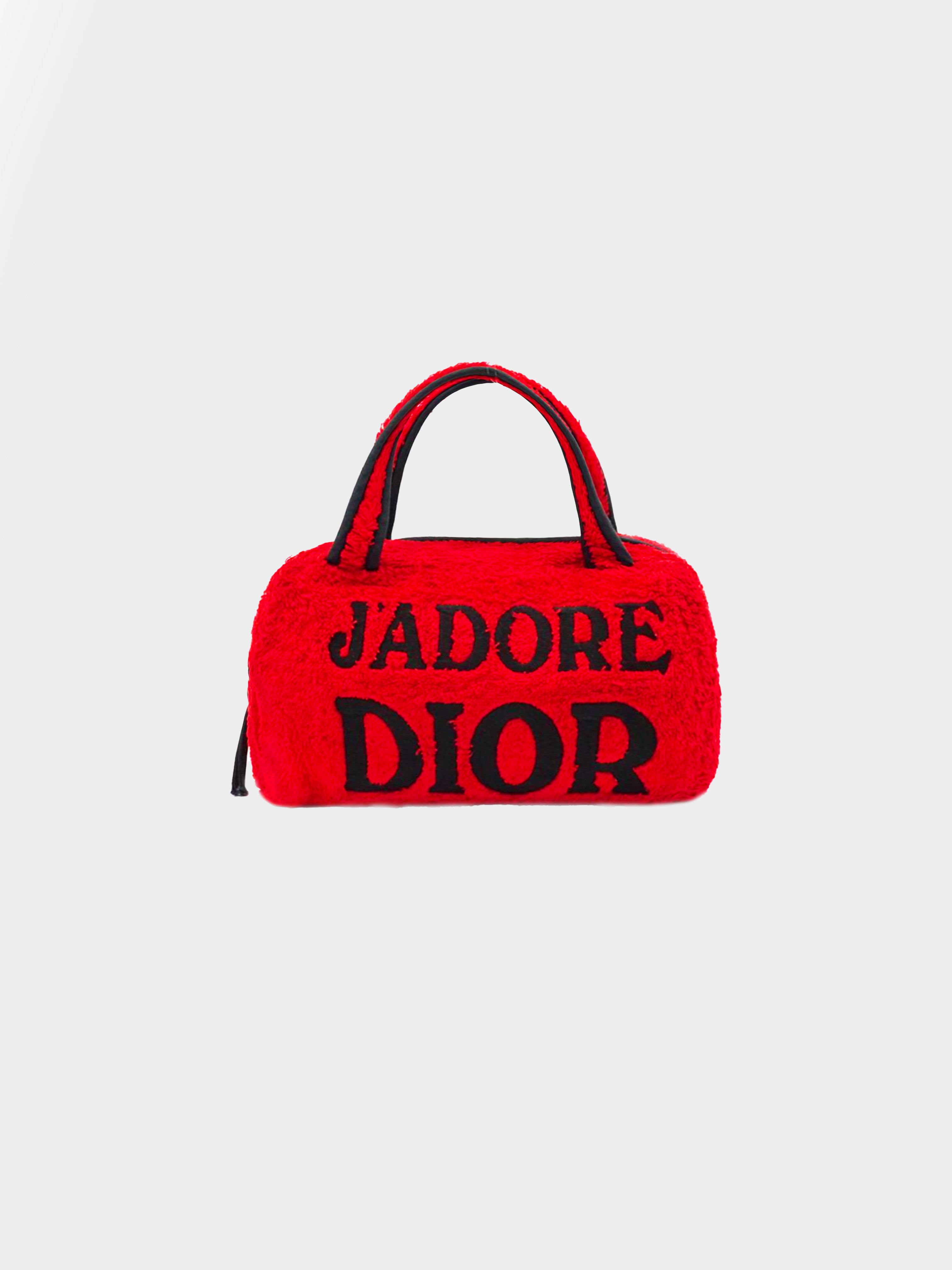 Christian Dior 2000s Red Vinyl Monogram Wallet · INTO