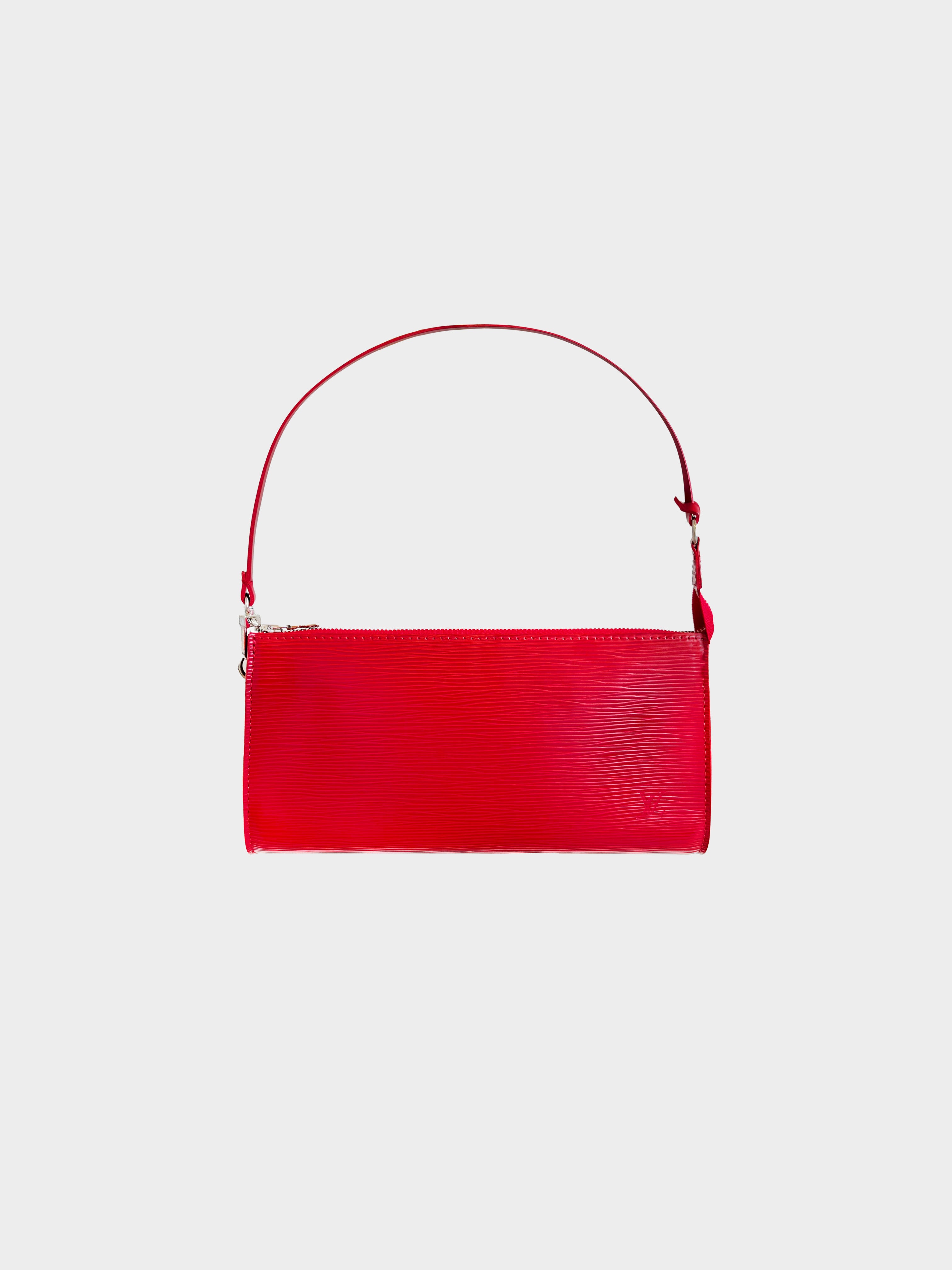 Louis Vuitton 2009 Red Epi Pochette · INTO