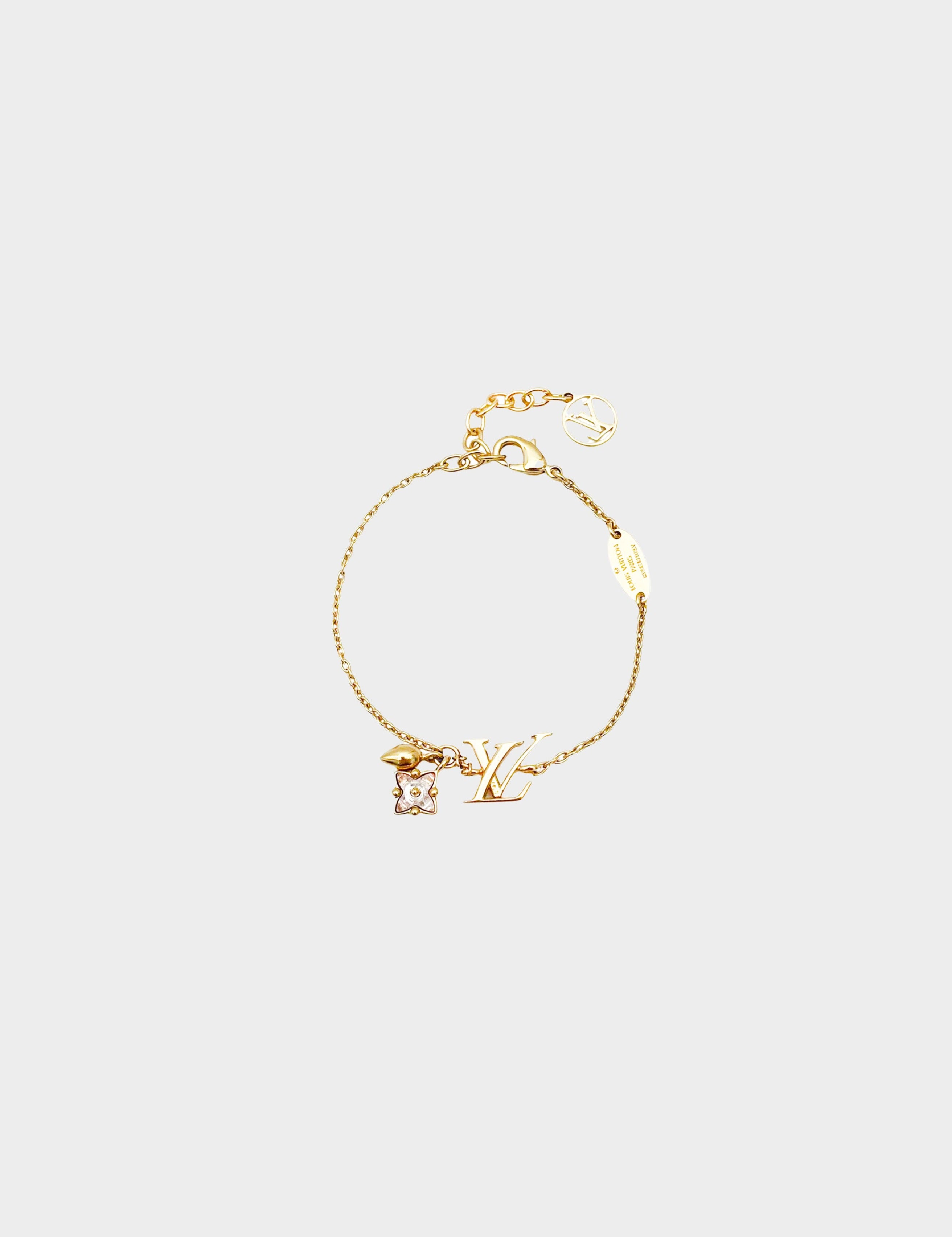 Louis Vuitton 2010s Gold Essential V Bracelet · INTO