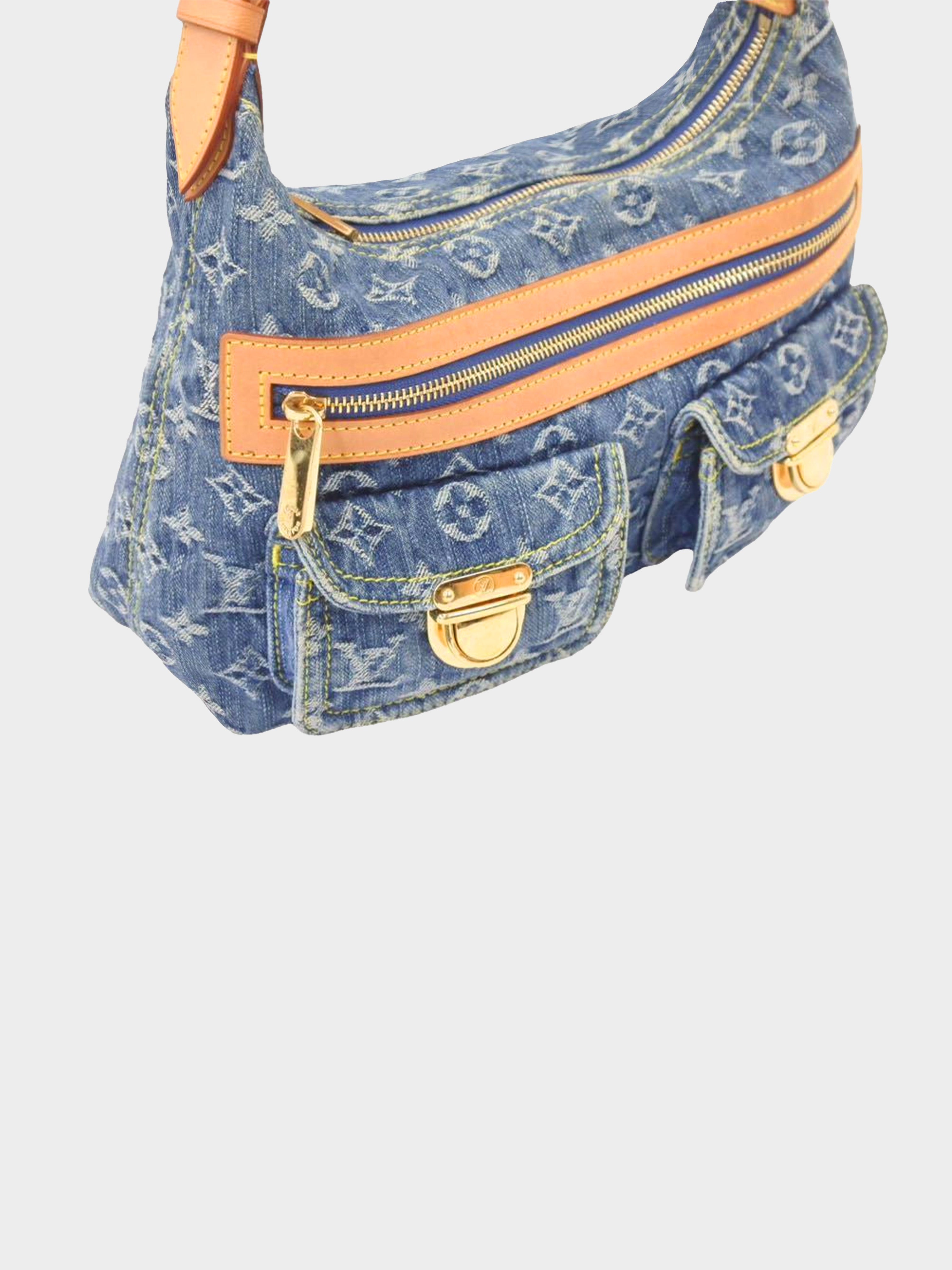 Louis Vuitton FW 2007 Denim PM Shoulder Bag · INTO