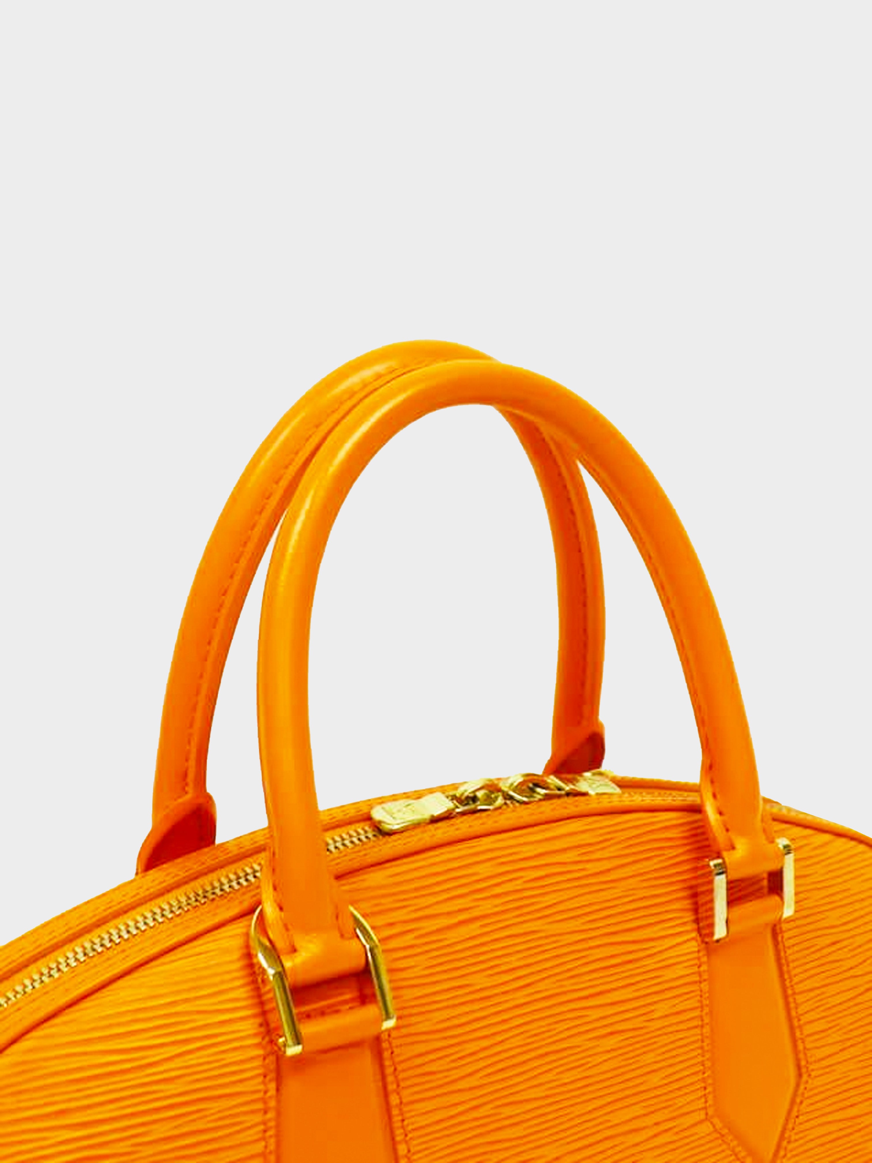 Louis Vuitton 2003 Orange Epi Jasmine Bag · INTO