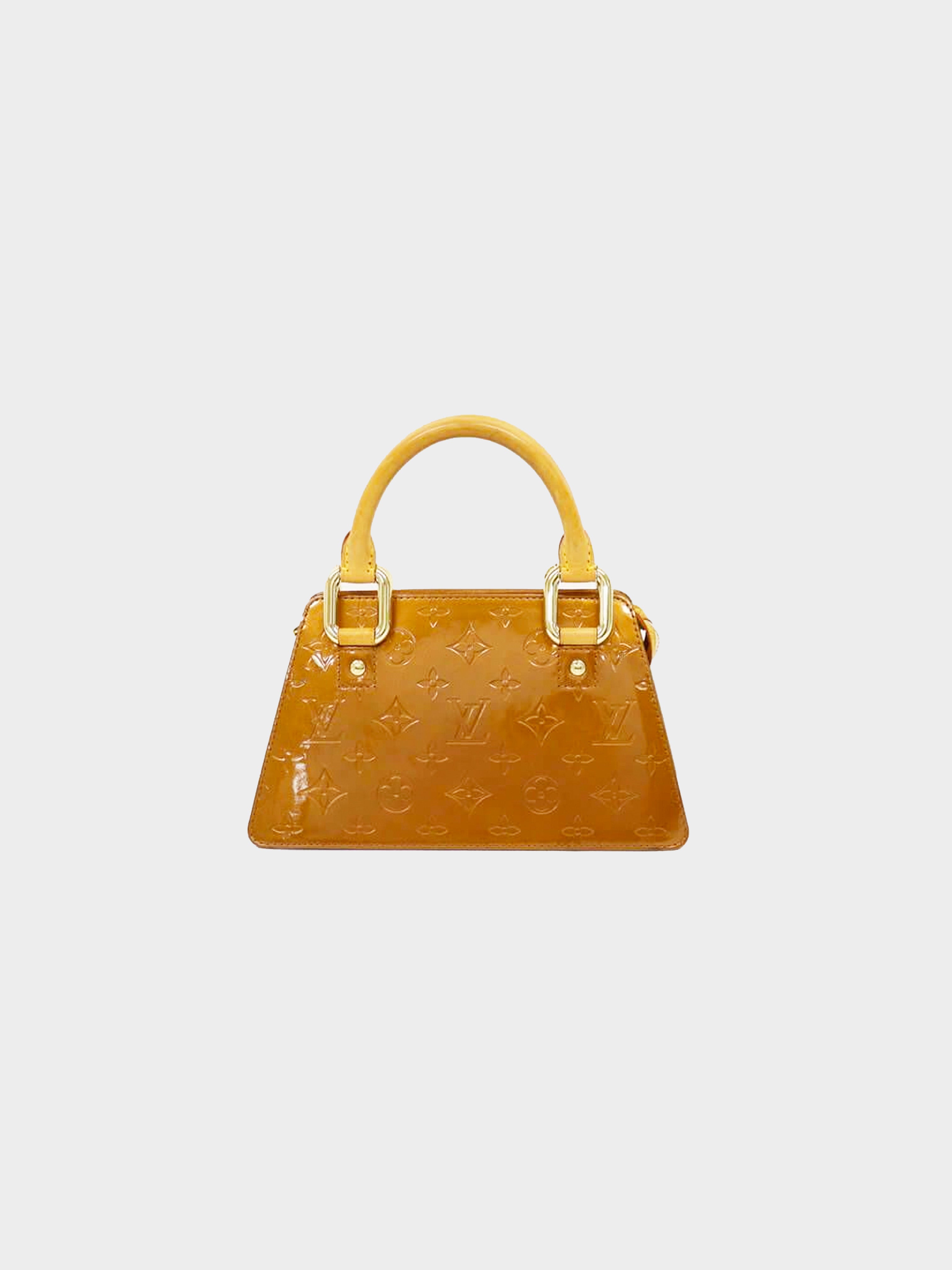 Louis Vuitton 2000s Vernis Yellow Forsyth Bag · INTO