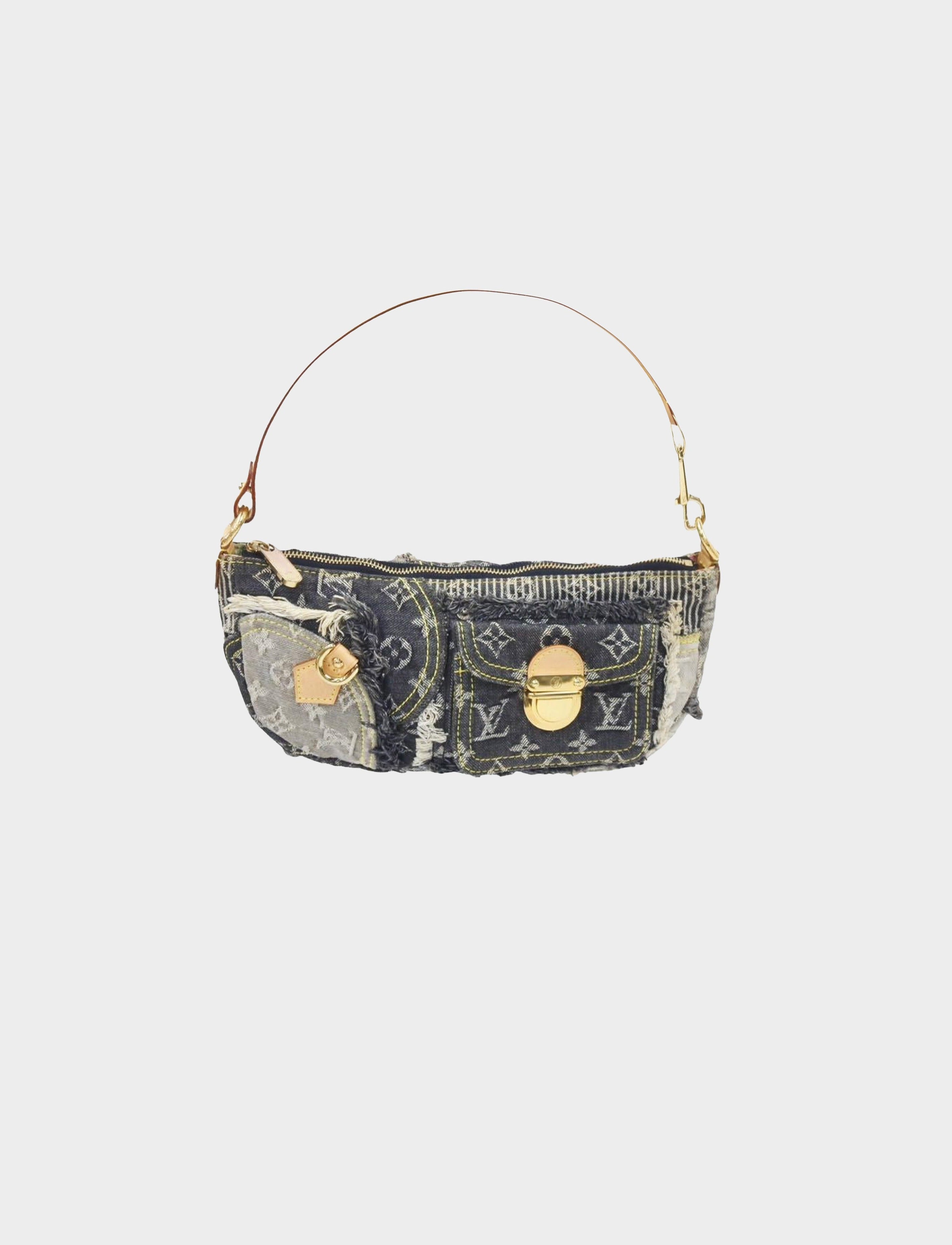 Vintage Louis Vuitton Denim Patchwork Bag – Treasures of NYC