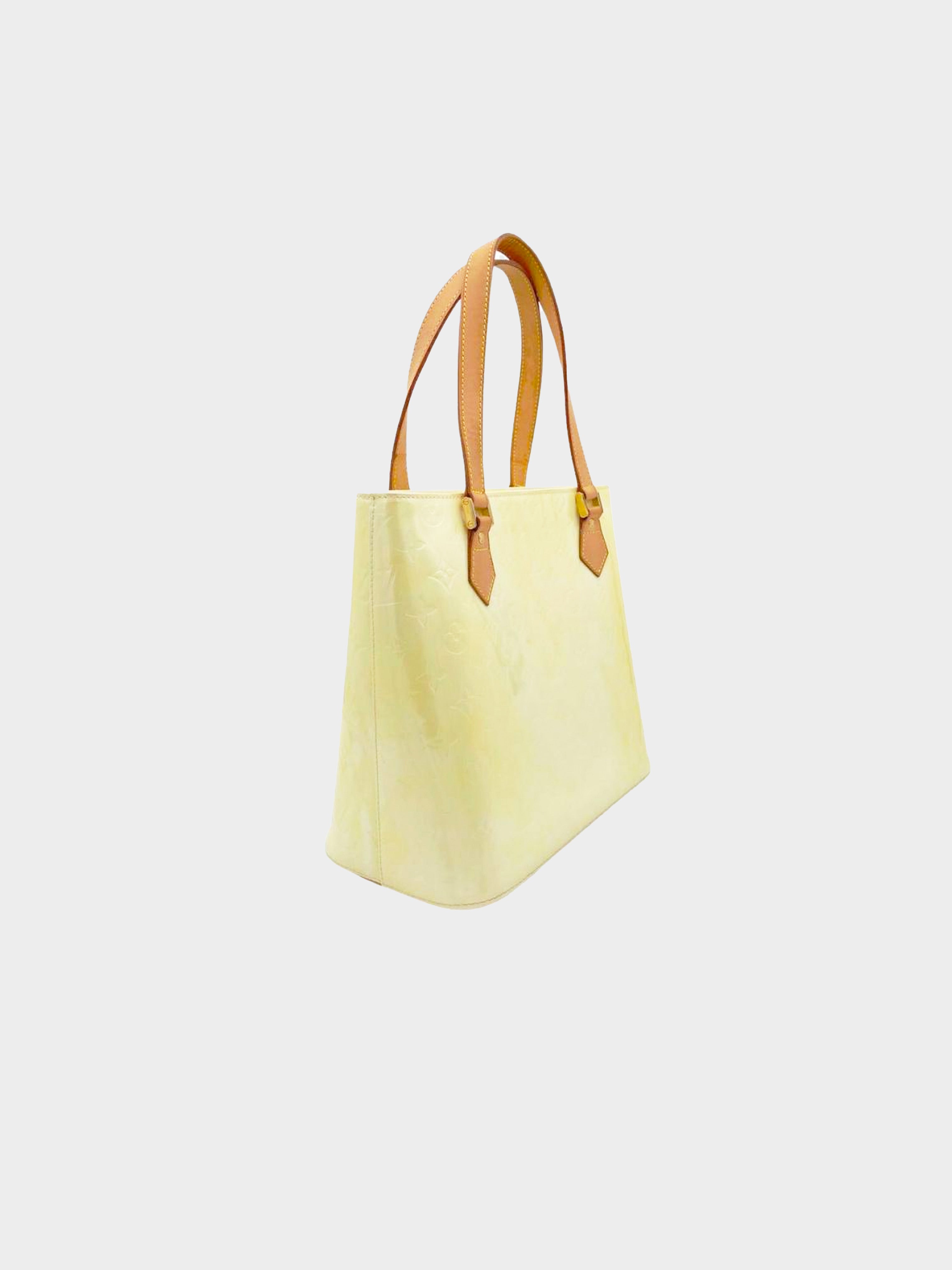 Louis Vuitton 2006 Yellow Vernis Bag · INTO