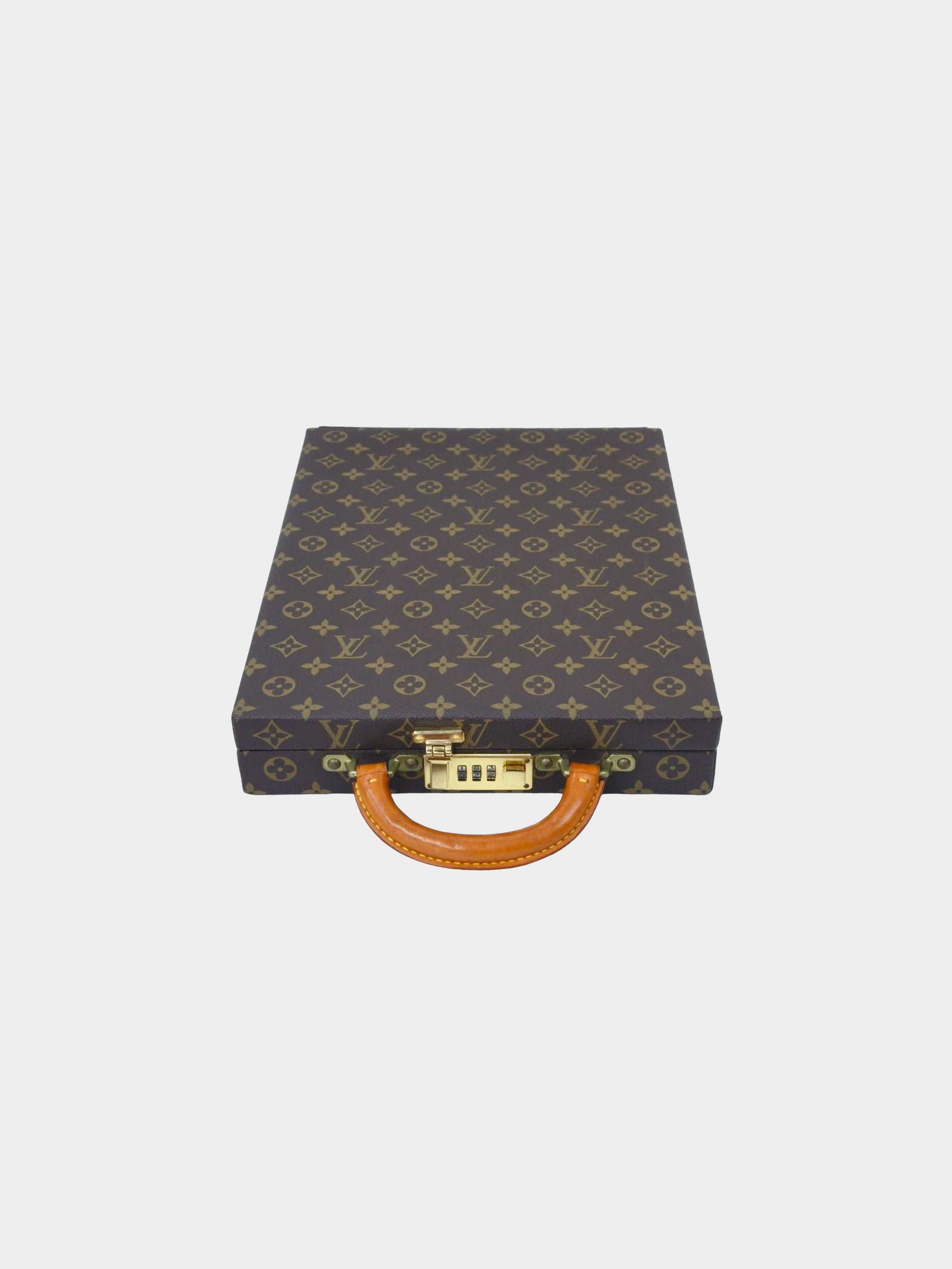 Louis Vuitton, Bags, Louis Vuitton Monogram Serviette Fermoir Briefcase