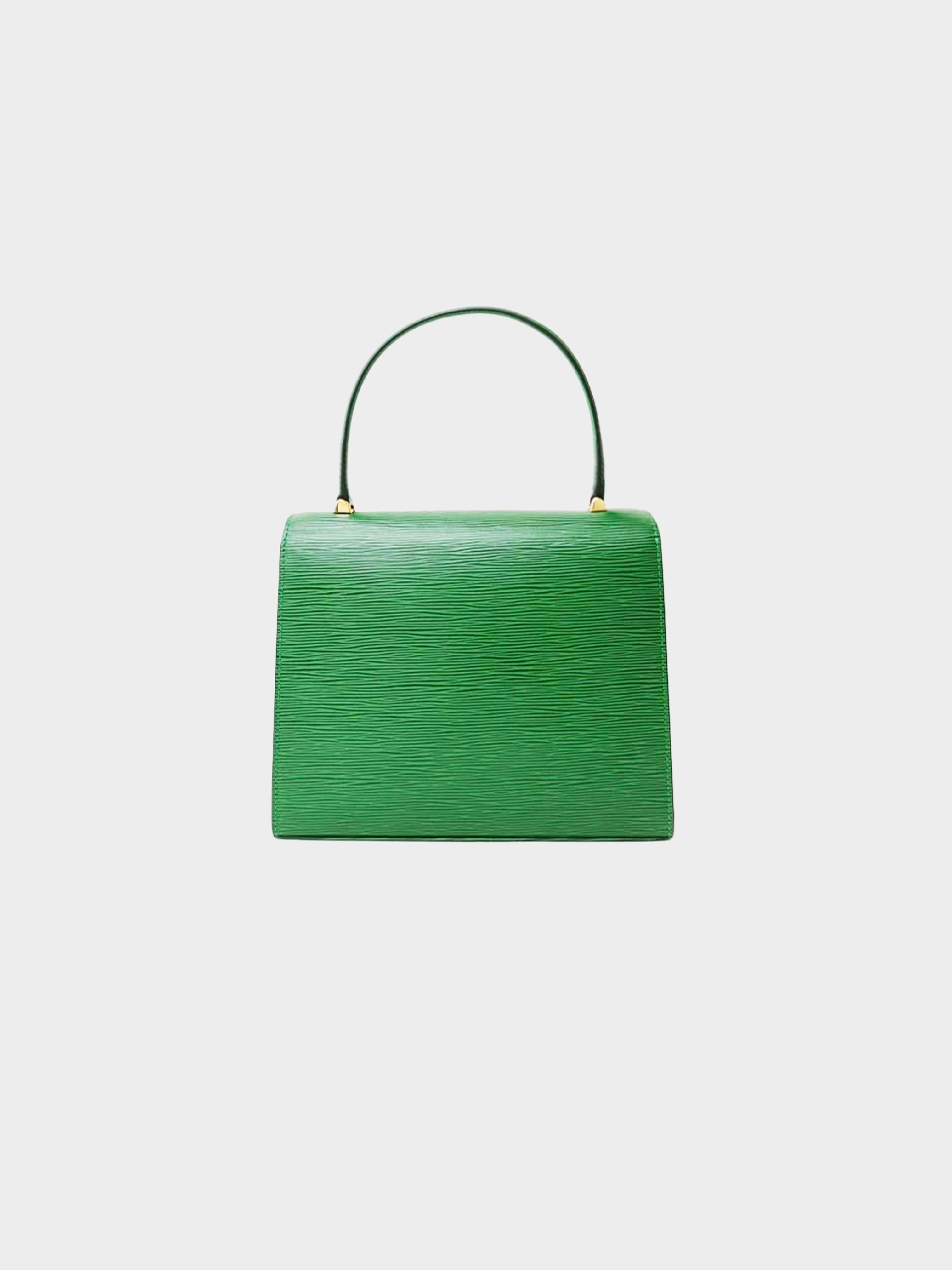 Louis Vuitton Epi Green Pochette