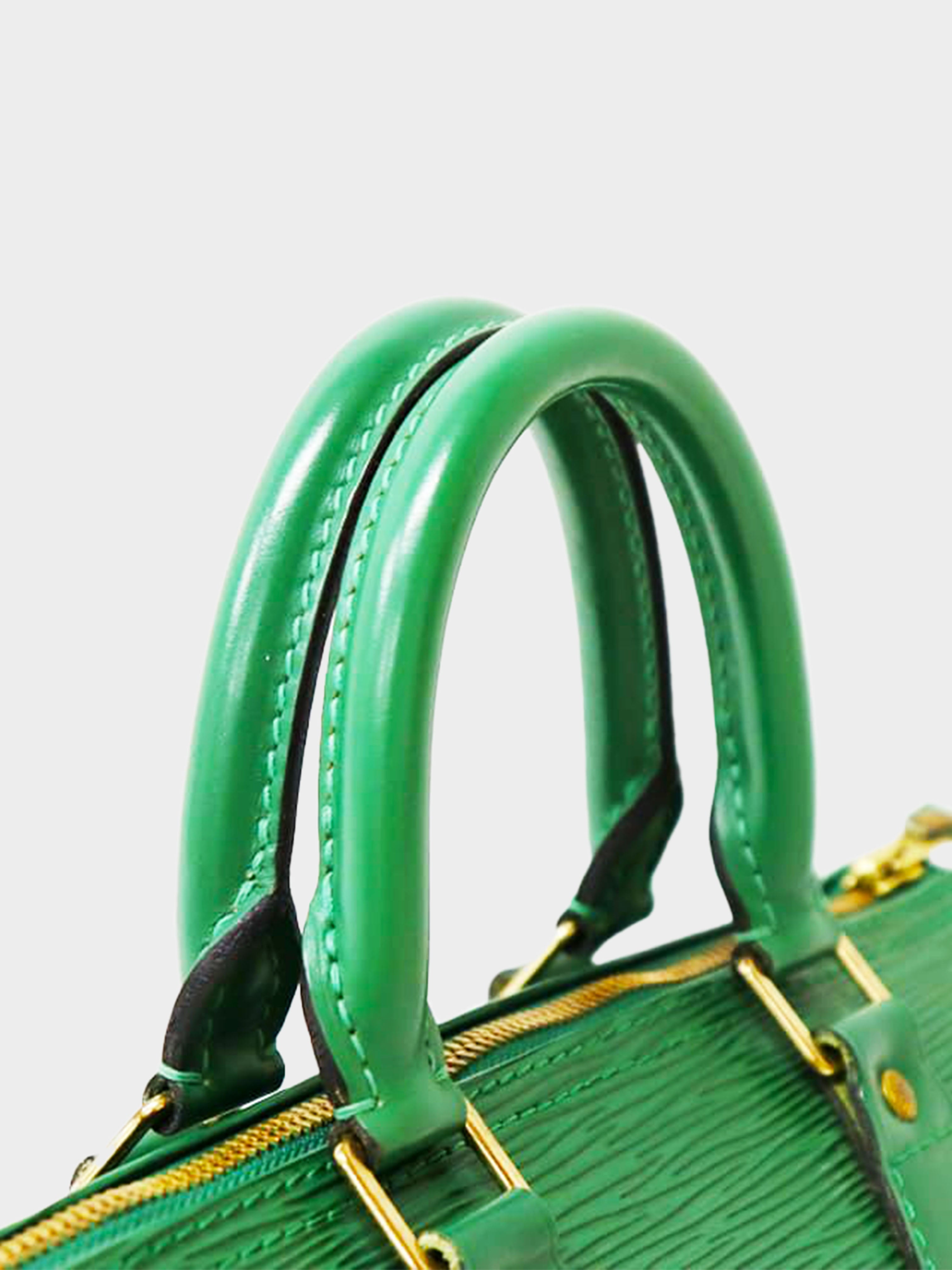 Louis Vuitton Speedy 30 Green EPI