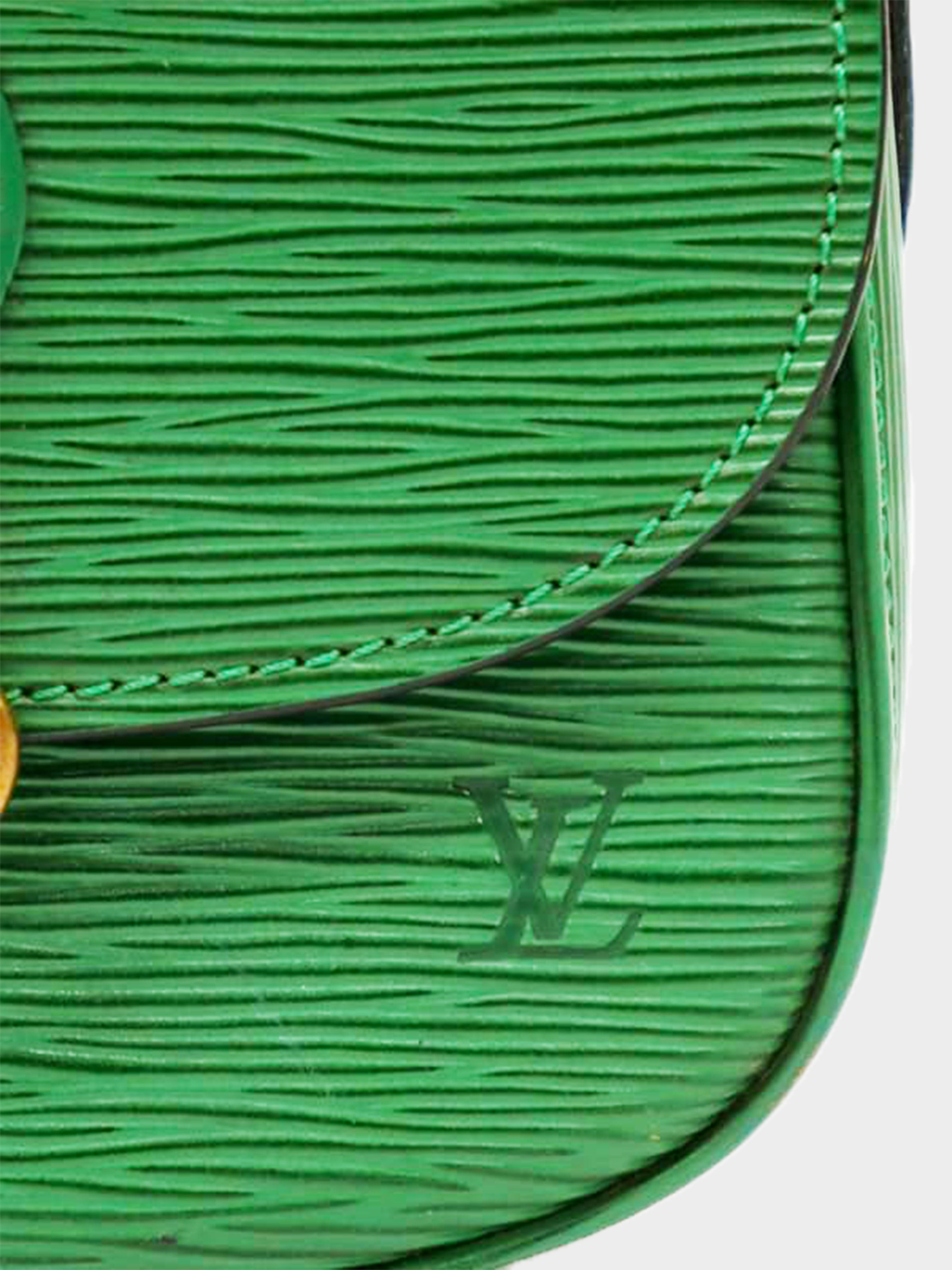 Louis Vuitton 1995 Epi Green Mini Sun Crew Crossbody Bag · INTO