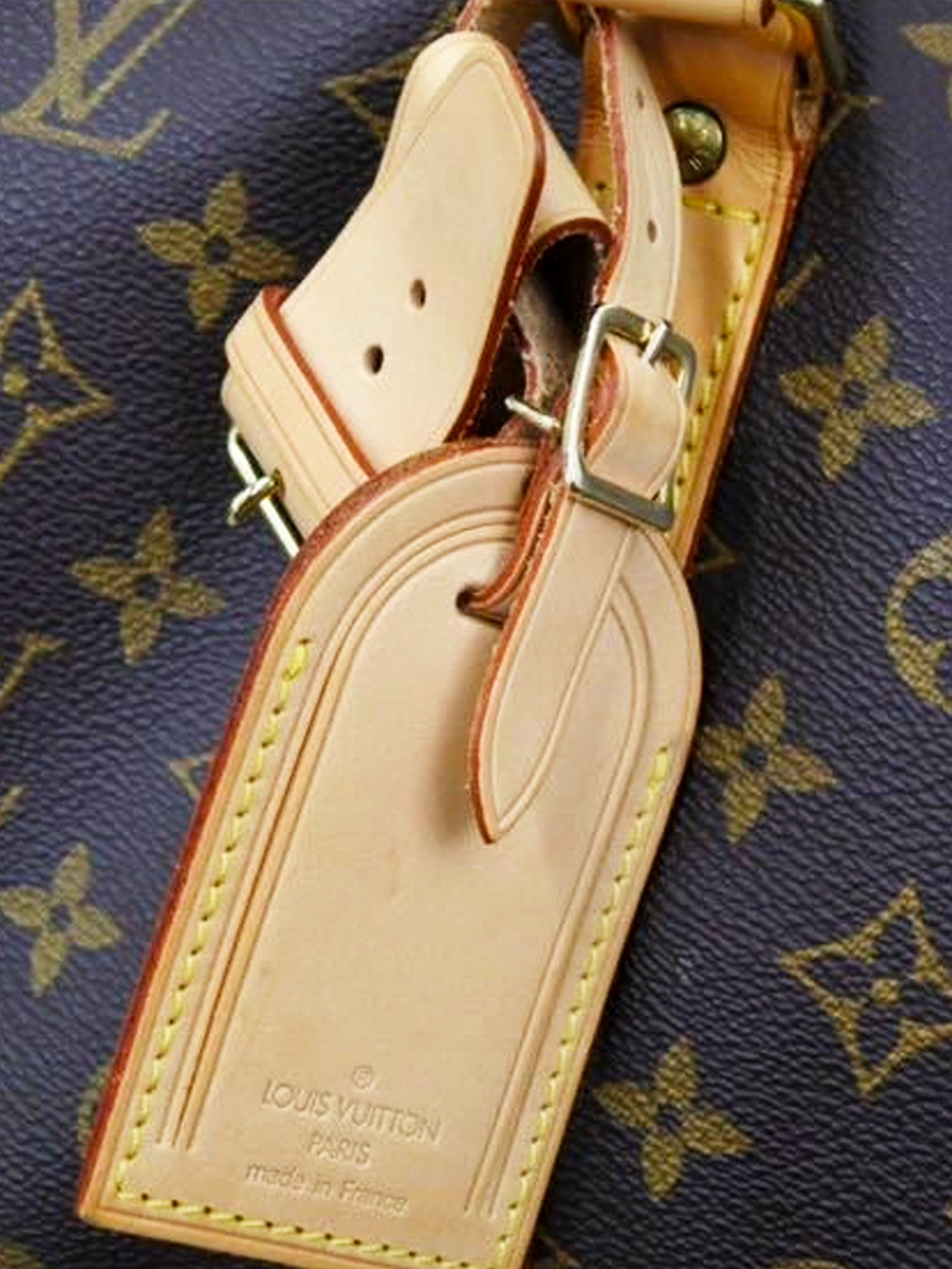 Louis Vuitton Keepall Bandouliere Vachetta Bag Strap