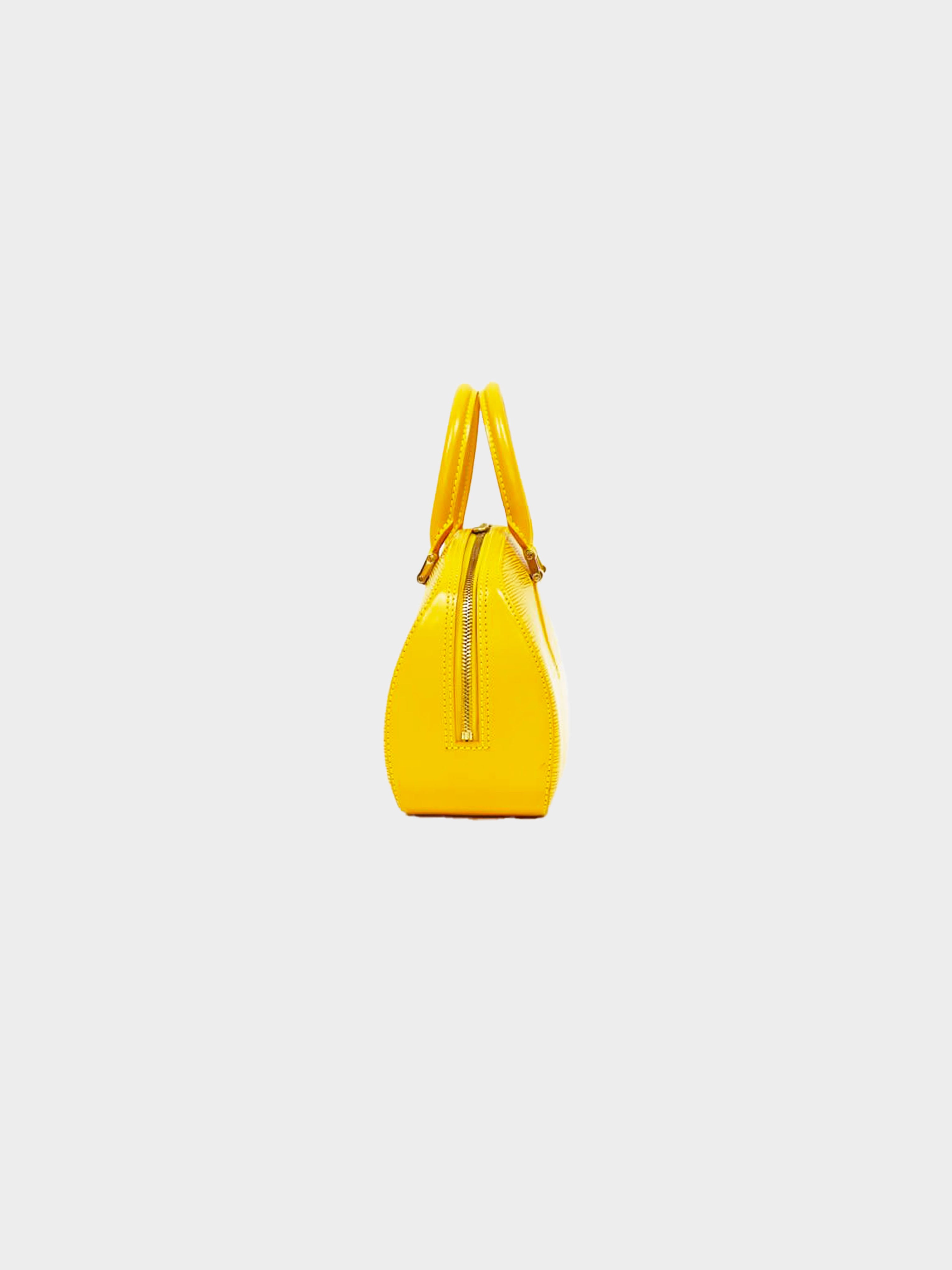 Louis Vuitton 1998 Yellow Epi Jasmine Handbag · INTO