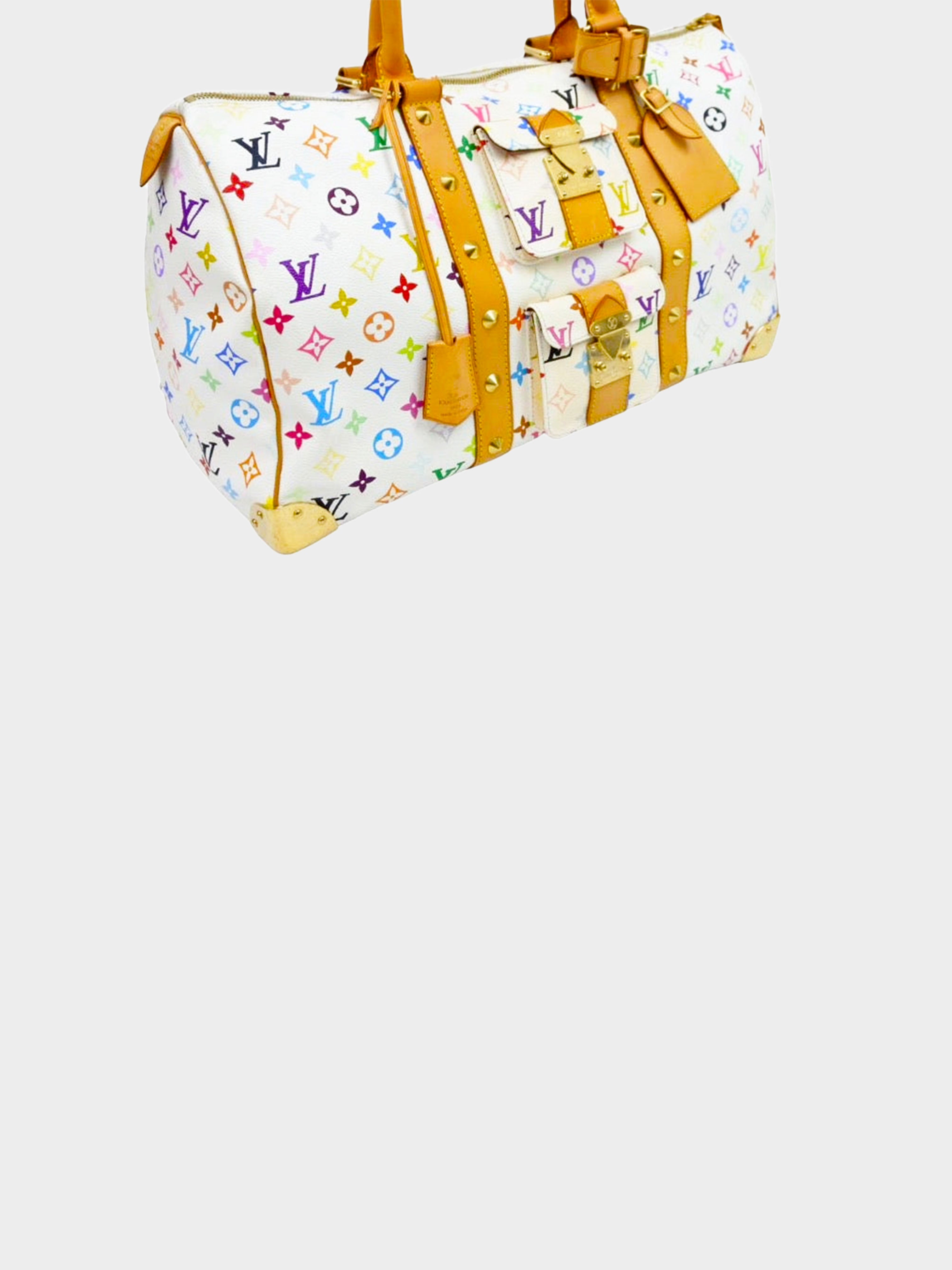 louis vuitton multicolor keepall