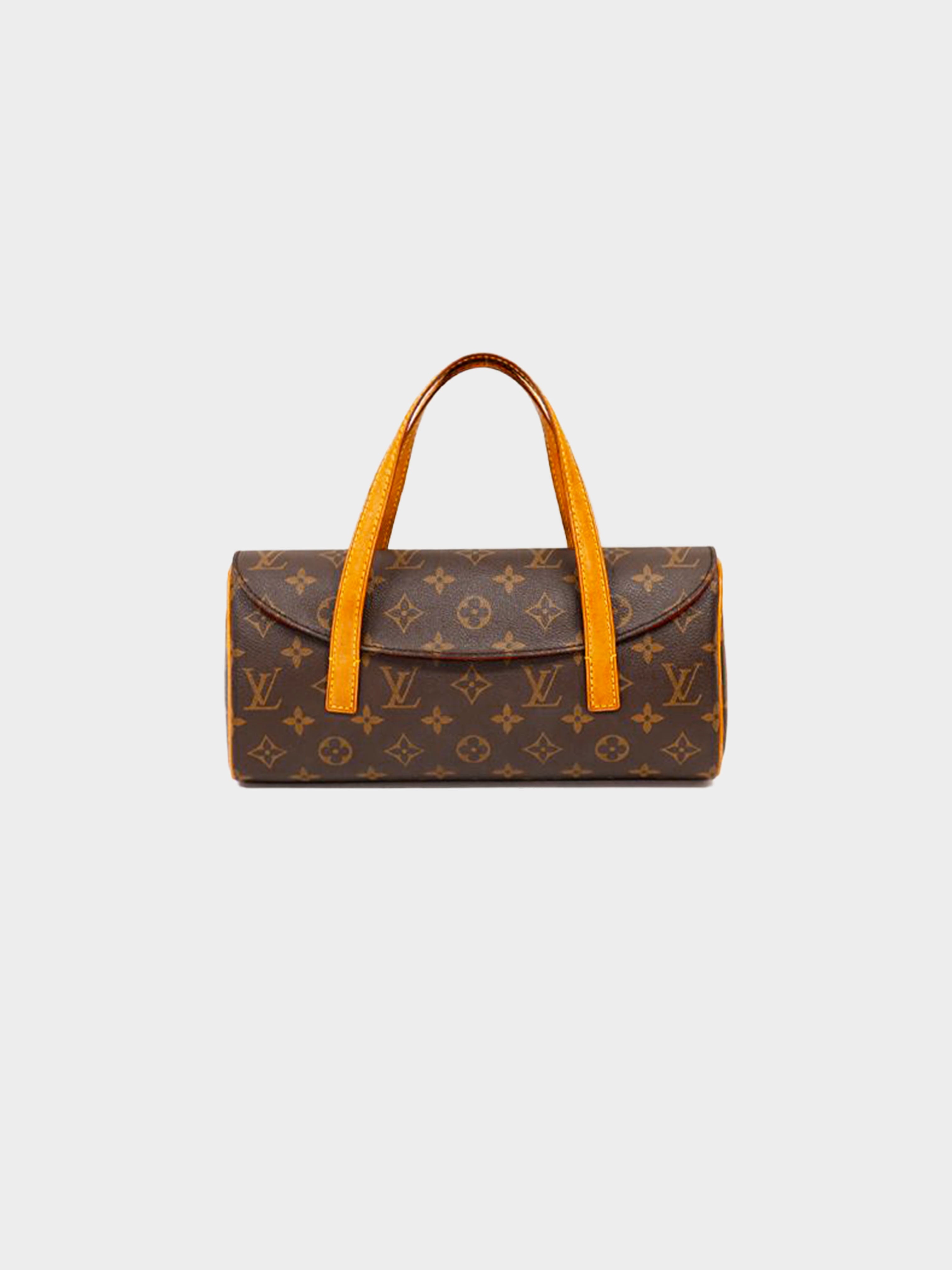 Orange Louis Vuitton Monogram Sonatine Handbag