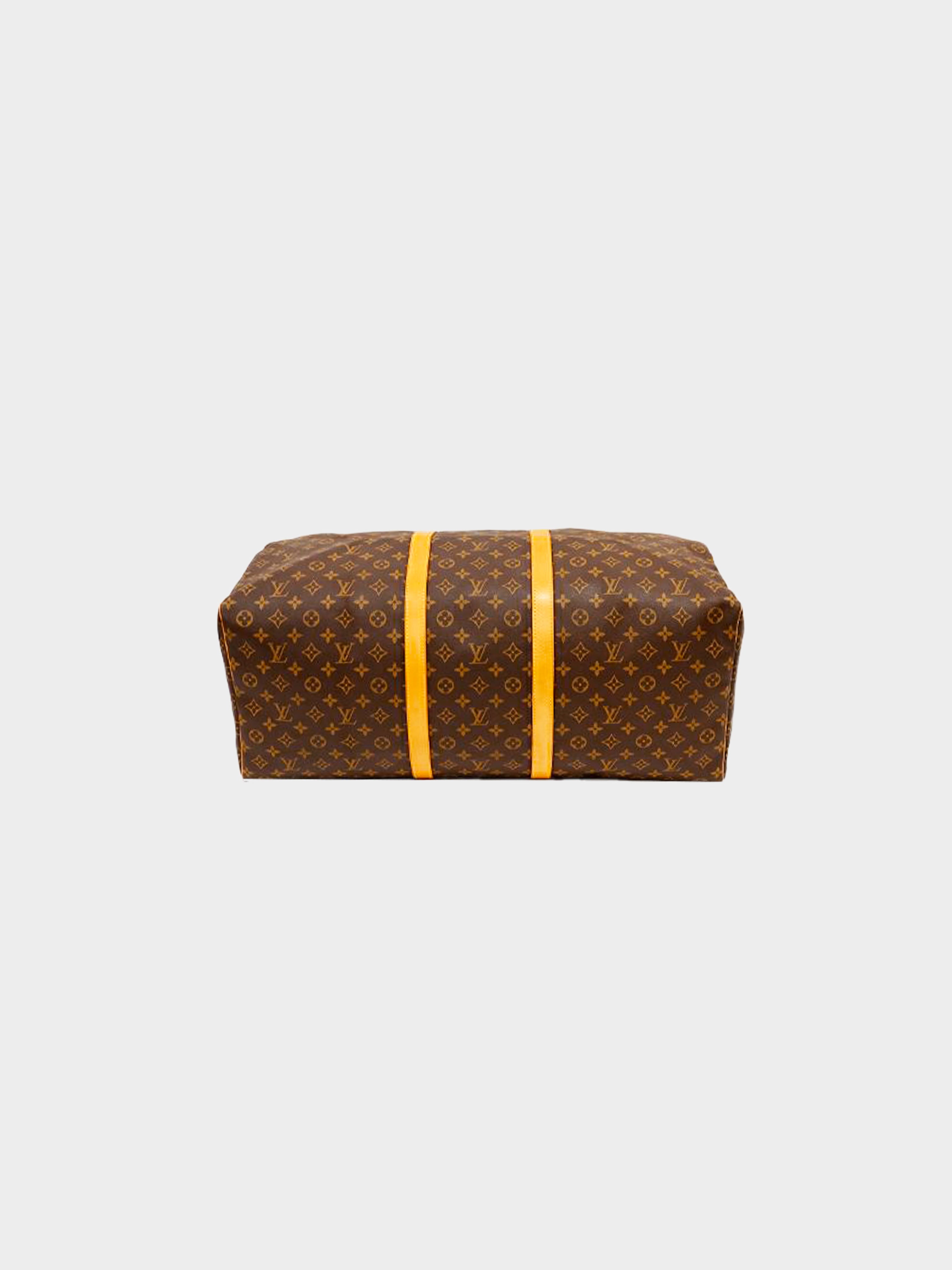Louis Vuitton Monogram Keepall 60 Boston bag Duffle Brown Travel