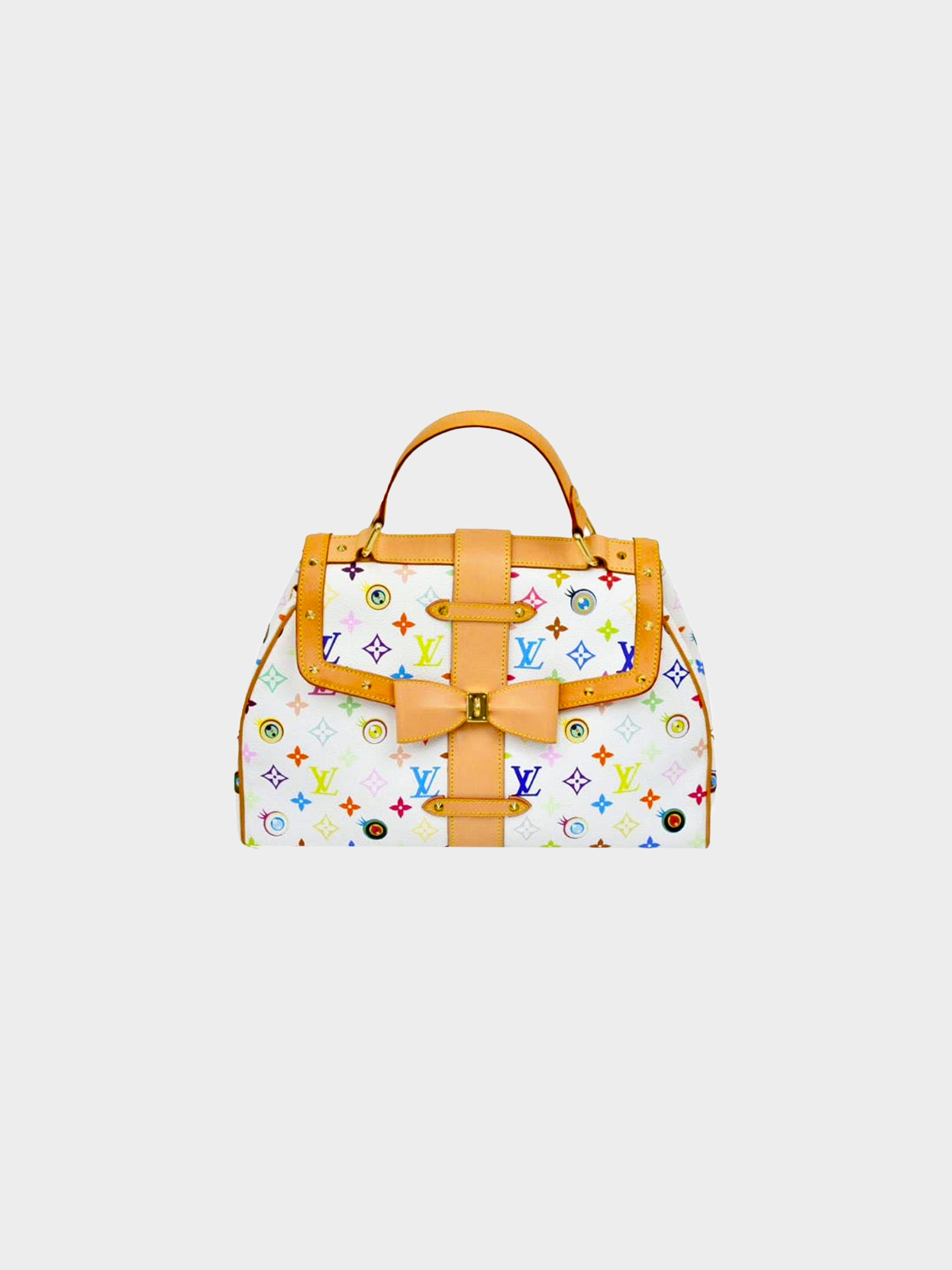 Louis Vuitton 2005 Takashi Murakami Monogram Cherry Tote Bag · INTO