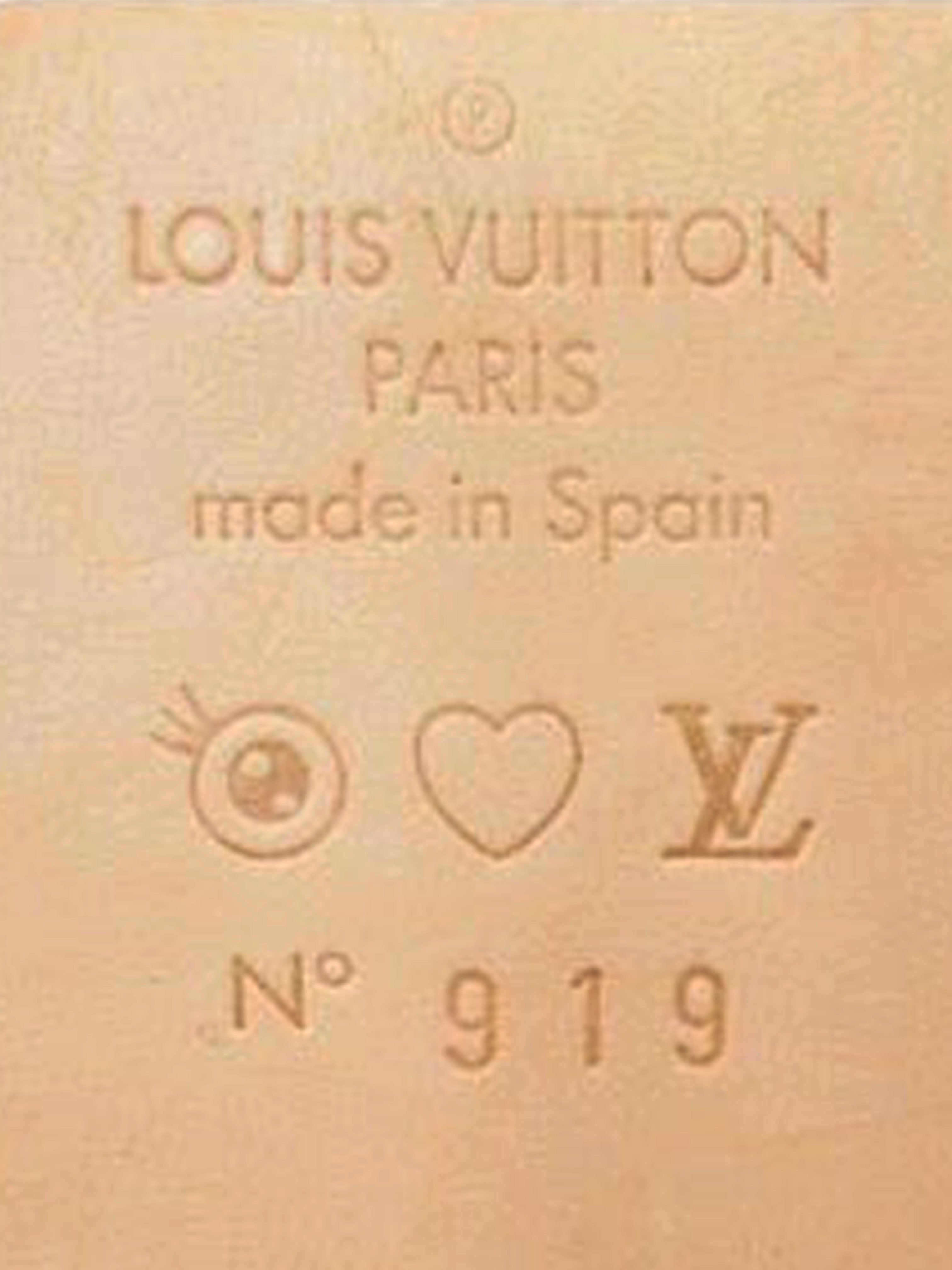 Louis Vuitton 2003 Murakami Multicolor Eye Love You Sac Retro Bag